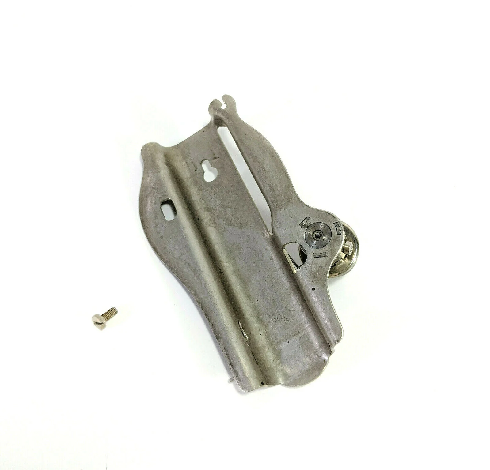 30s Singer 15-90 15-91 Sewing Machine Scroll Face Plate w Early Tension Assembly Simanco 125256 - Image 3