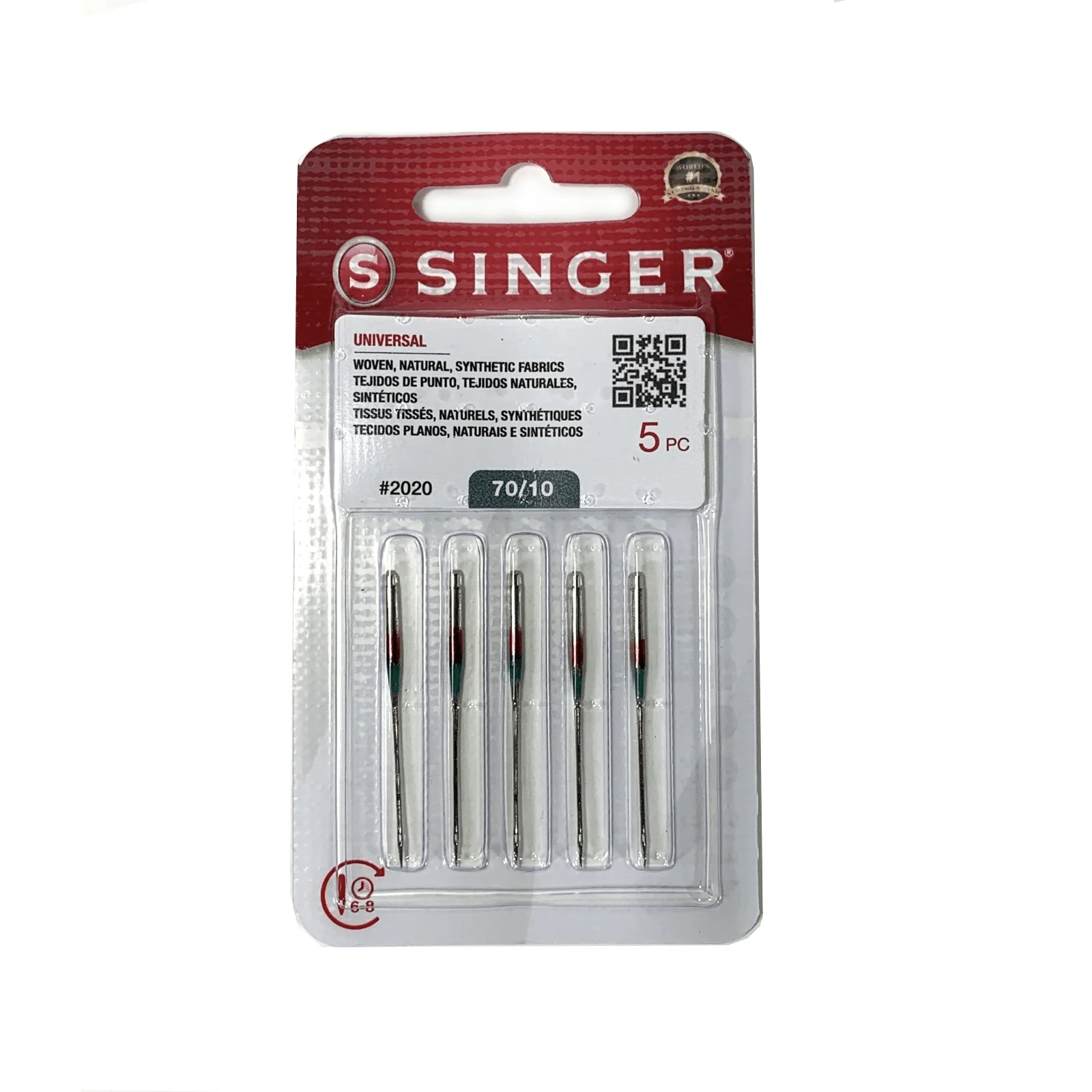 Singer Sewing Machine Needles 15x1 Universal 2020 5 Pack - Choice of Size - Image 3