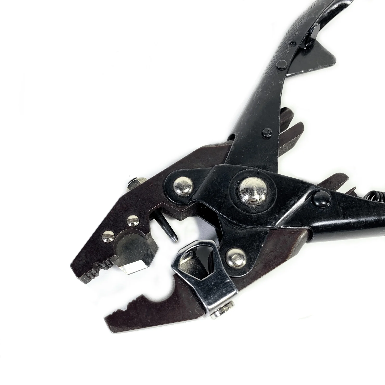 Belt Pliers for Treadle Sewing Machines - Cut, Pierce and Clamp With One Tool! - Image 2