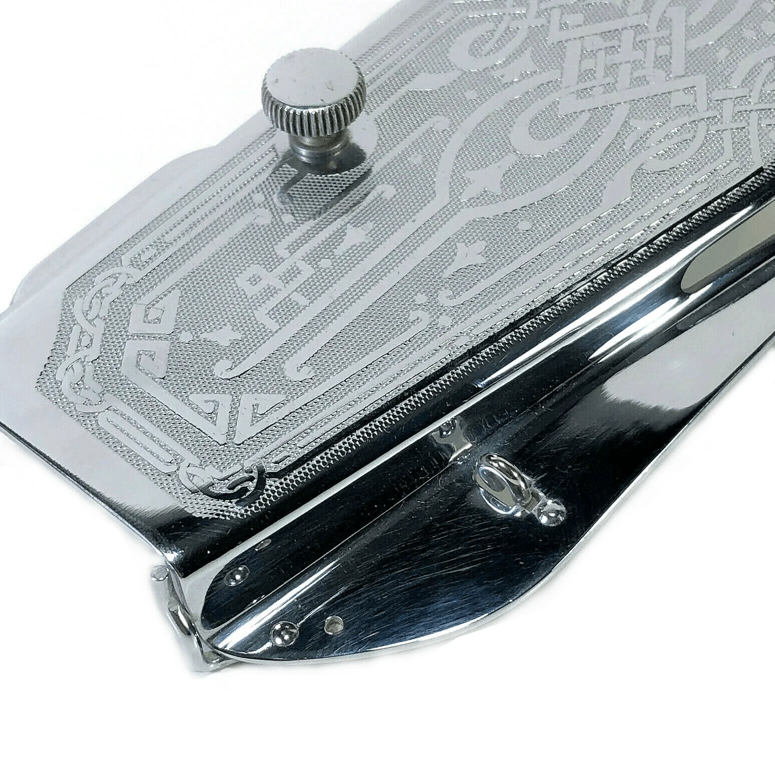 Early Singer 221 Featherweight Sewing Machine Scroll Face Plate c.1934-37 Simanco 45718 - Image 2