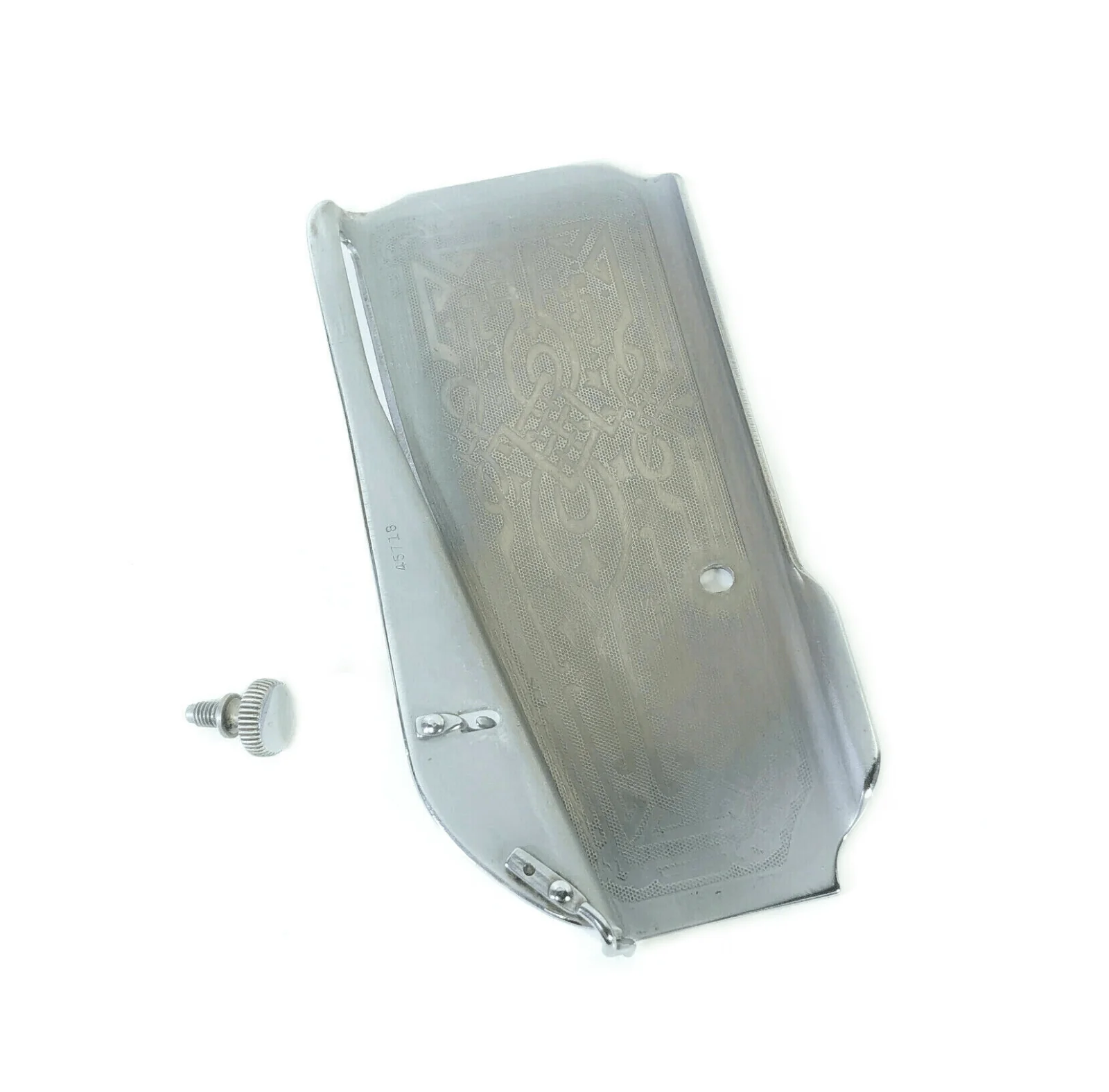 Early Singer 221 Featherweight Sewing Machine Scroll Face Plate c.1934-37 Simanco 45718 - Image 3