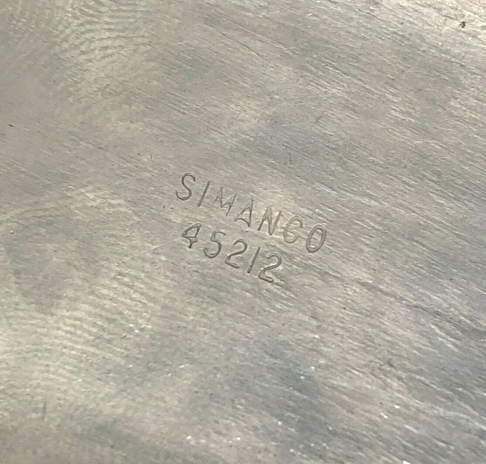 Early Singer 201 Sewing Machine Scroll Side Face Plate Simanco 45212 201-2 201-3 201K - Image 3