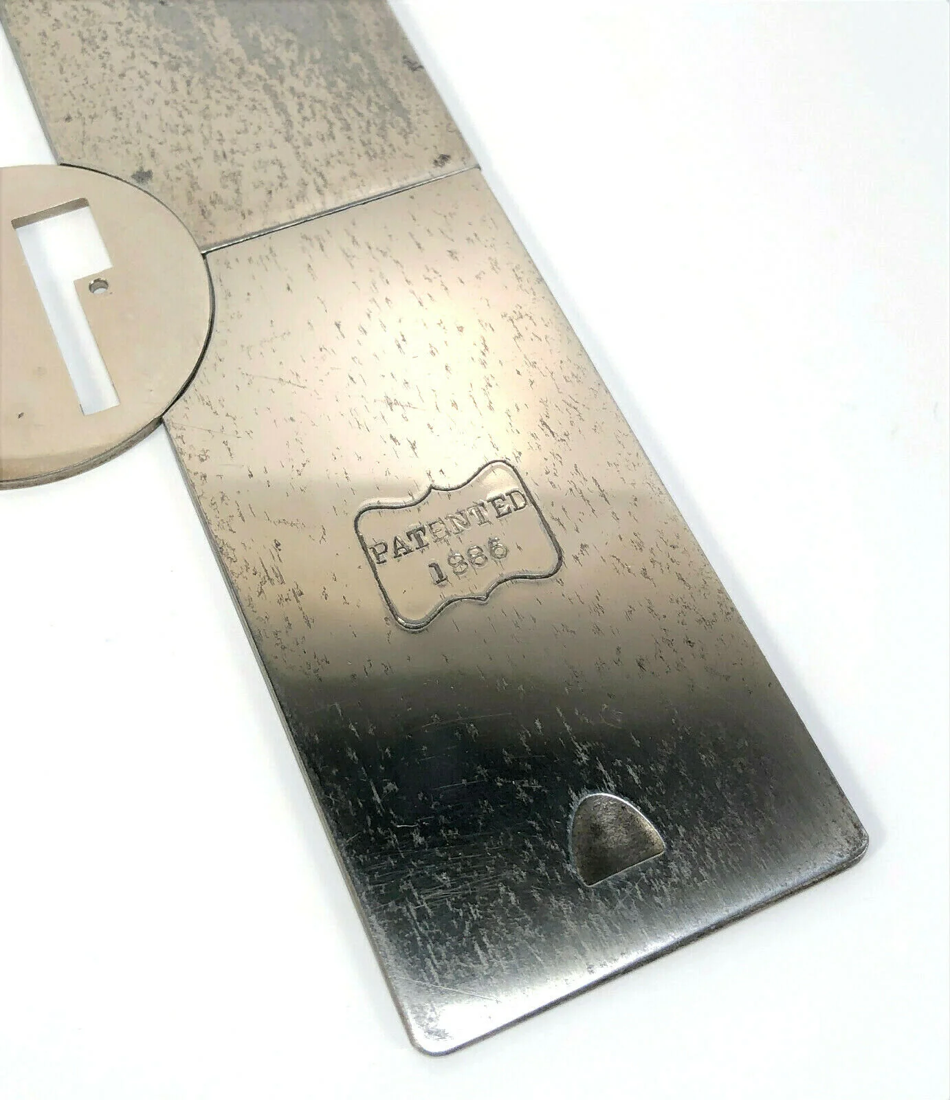 Early Singer 28 28K Sewing Machine Front Rear Slide Throat Plate Set 1886 Simanco 8369 8368 - Image 2