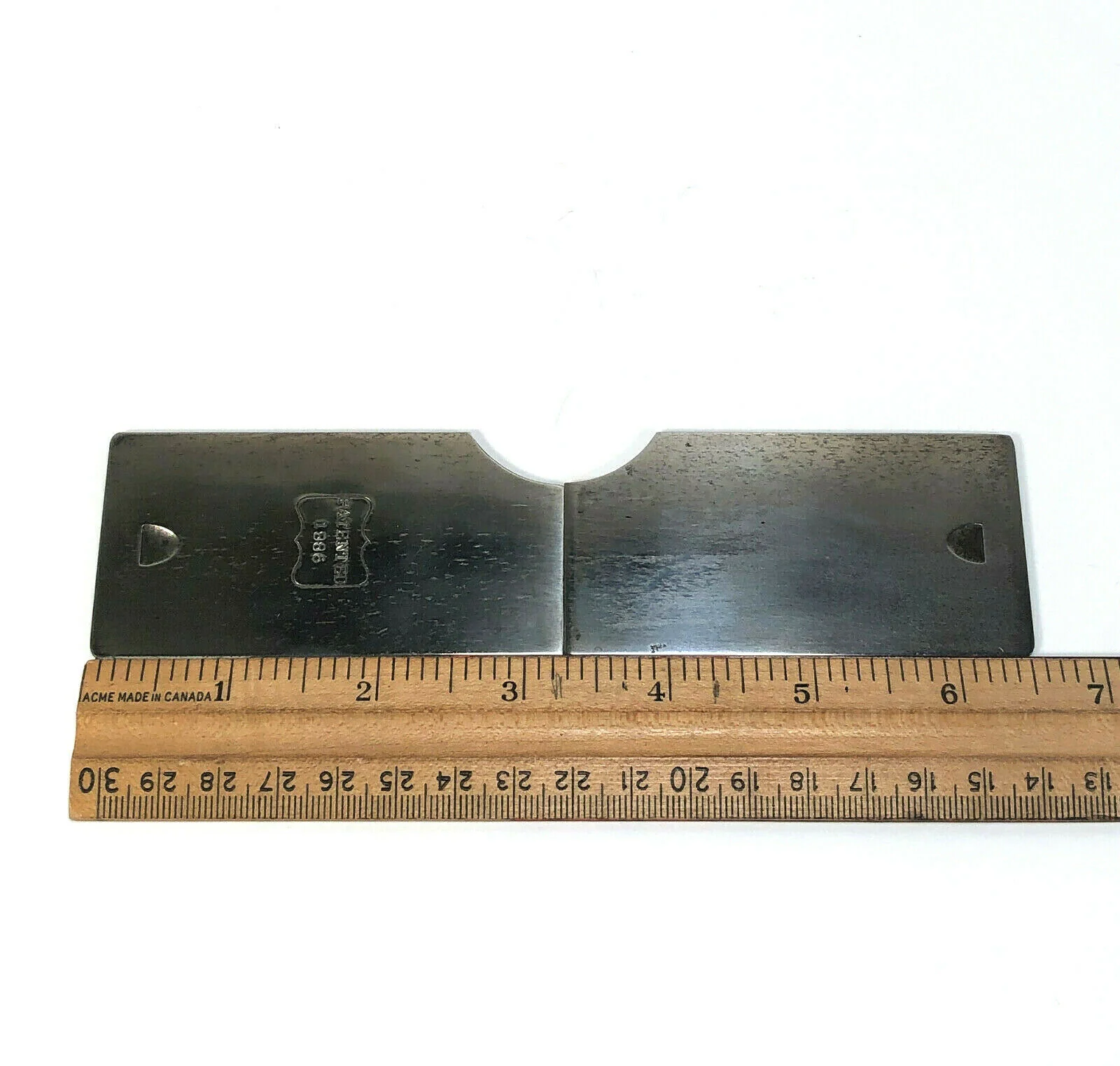 Early Singer 28 28K Sewing Machine Front Rear Slide Throat Plate Set 1886 Simanco 8369 8368 - Image 5