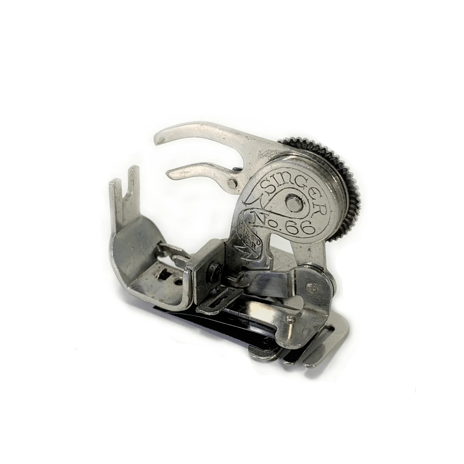 Early Singer 66-1 Sewing Machine Back Clamping Ruffler Foot Simanco - Image 2
