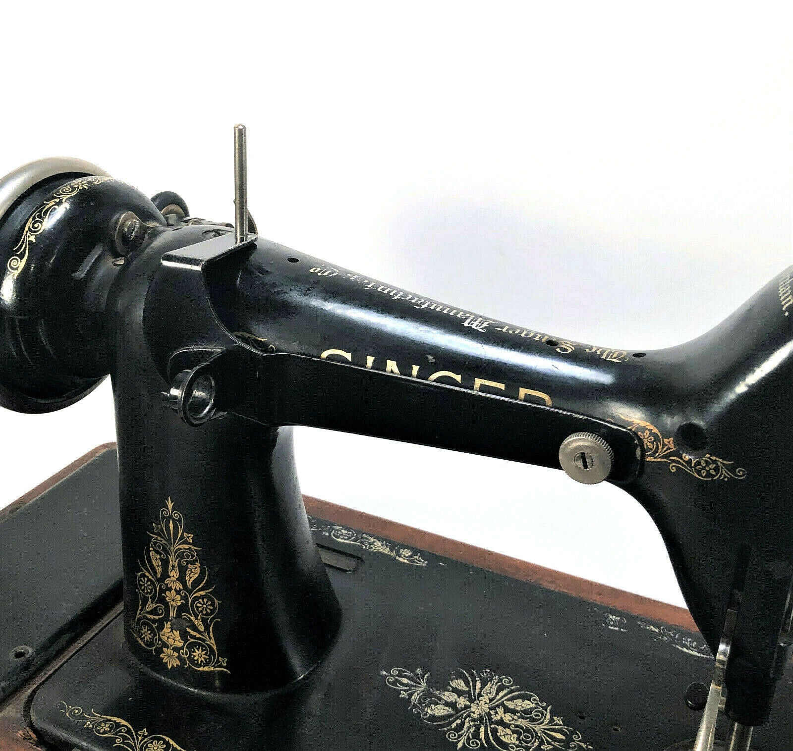 Early Singer 99 99K Sewing Machine Light Mounting Bracket Simanco 191689 - Image 2