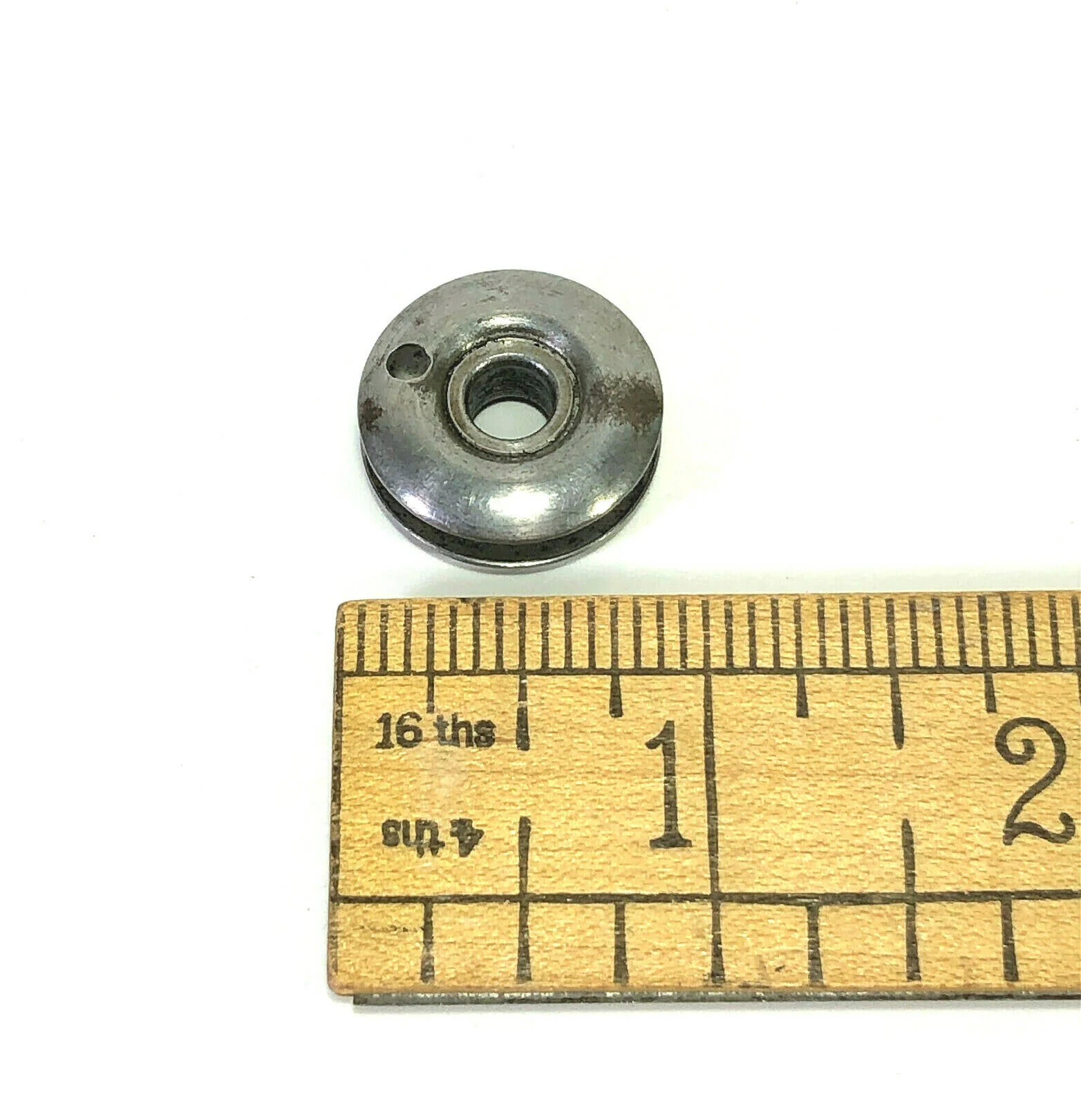 Early Singer 9W7 Wheeler & Wilson D9 Sewing Machine Bagel Bobbin - Image 3