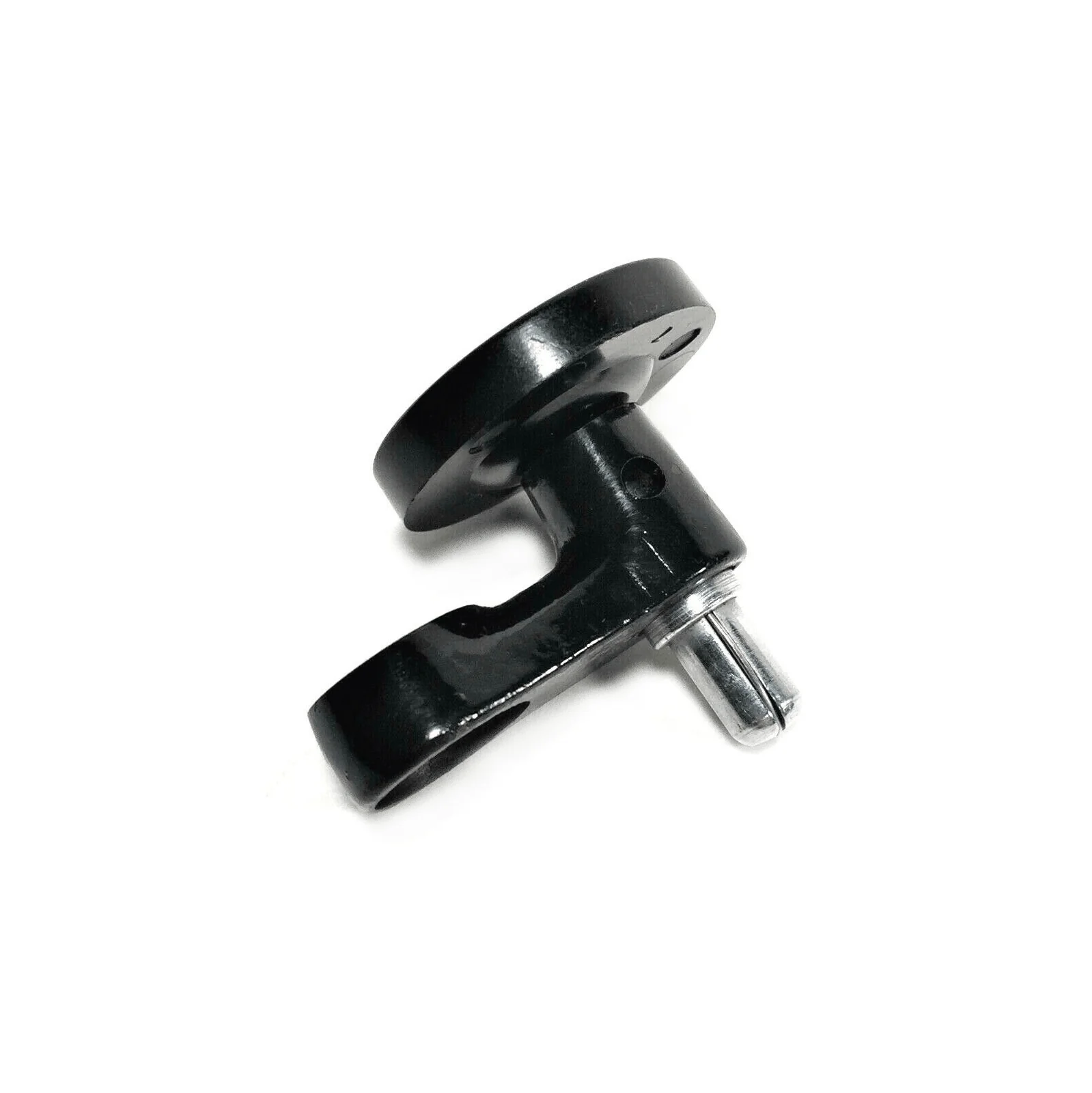 Late Model Singer 221 222K Featherweight Bobbin Winder with Black Bakelite Wheel - Image 2
