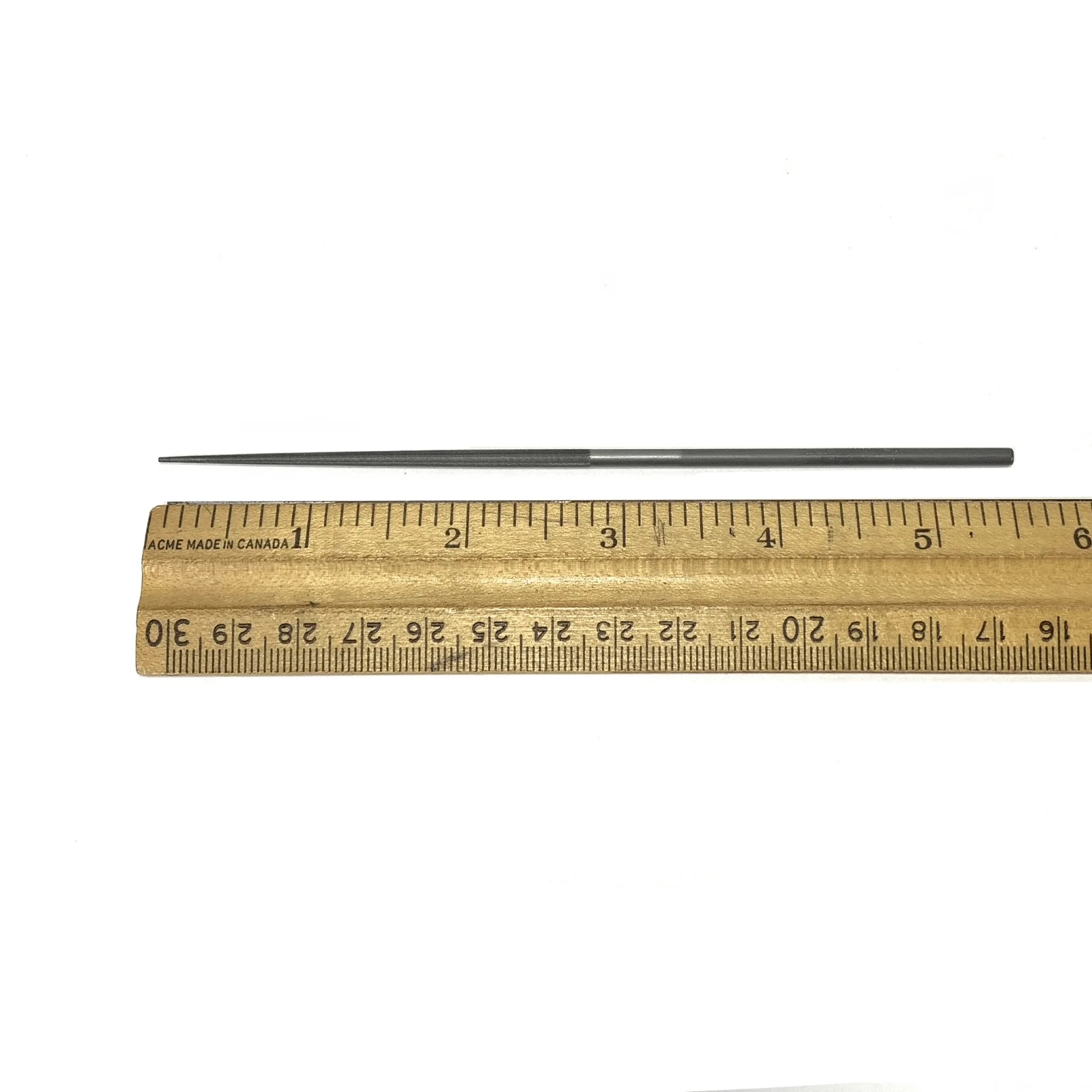 Mascot Swiss Single Cut Round File for Needle Plate Burrs 1216 - Image 3