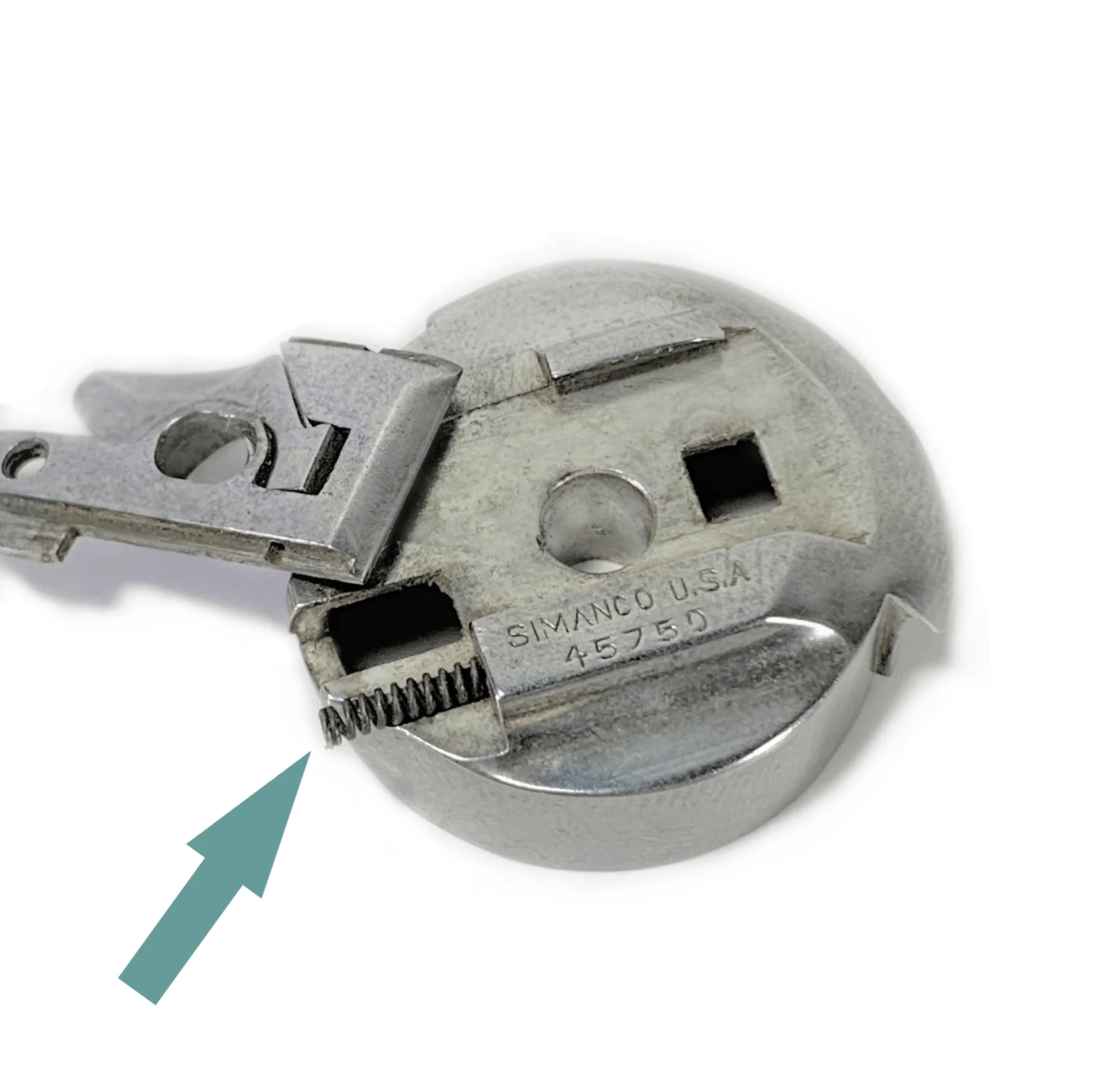 New Latch Spring for Singer 301 221 222K Featherweight Sewing Machine Bobbin Case - Image 2
