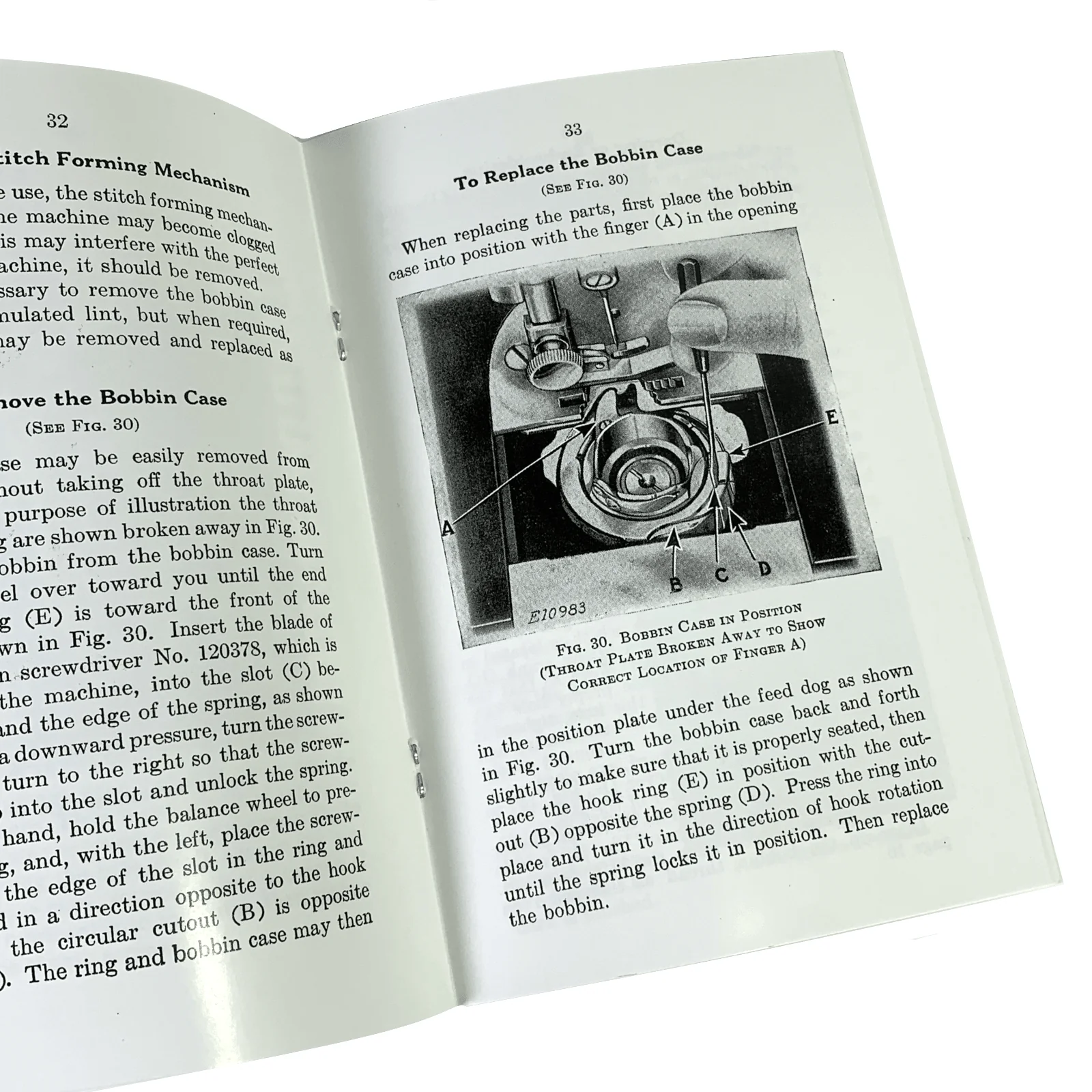New Singer 201-2 Sewing Machine Instruction Manual Original or Large Format Available - Image 4