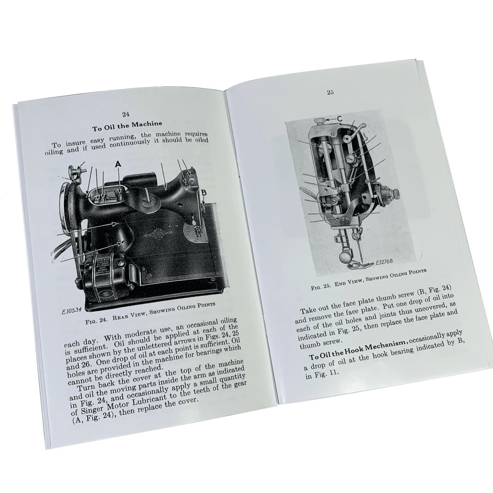 New Singer 221 Featherweight Sewing Machine Instruction Manual Original or Lrg Format Available - Image 4
