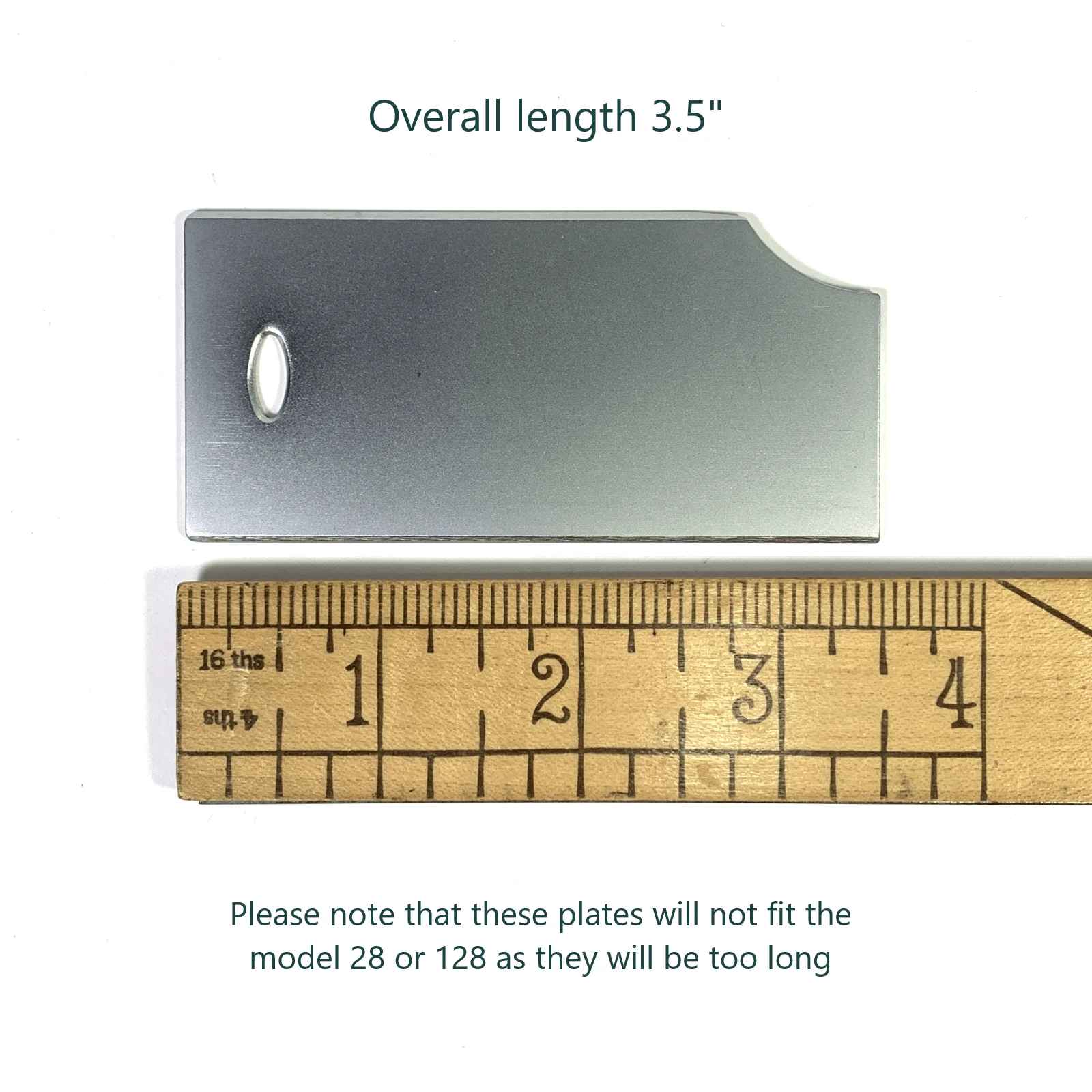 New Singer 27 127 Sewing Machine Slide Plate Choice of Front 55504 or Rear 55503 - Image 2