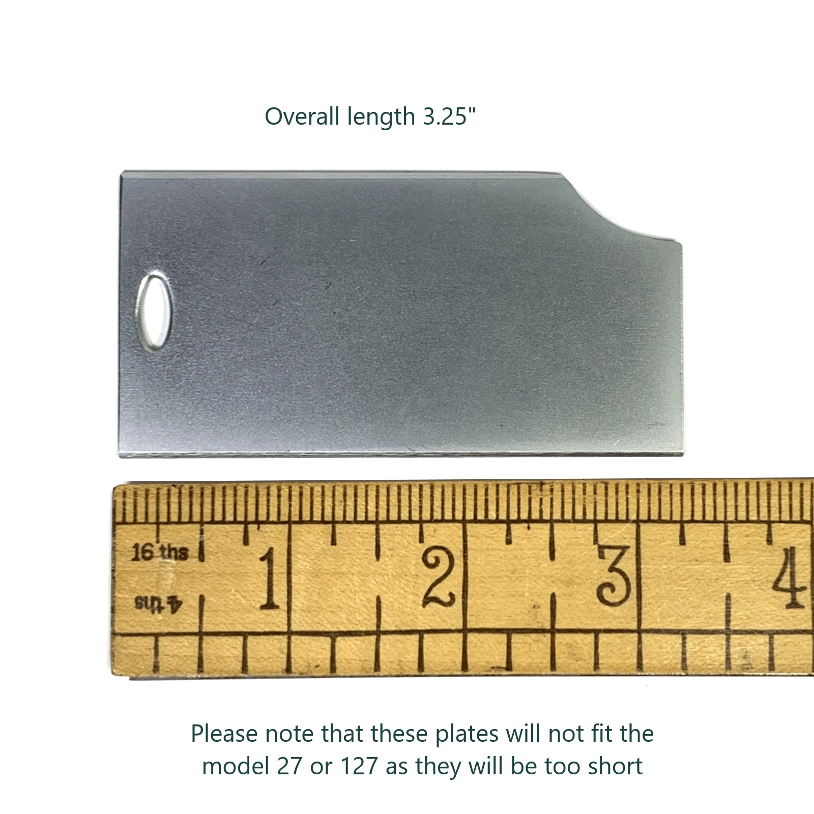 New Singer 28 128 Sewing Machine Slide Plate Choice of Front 54513 or Rear 54512 - Image 2