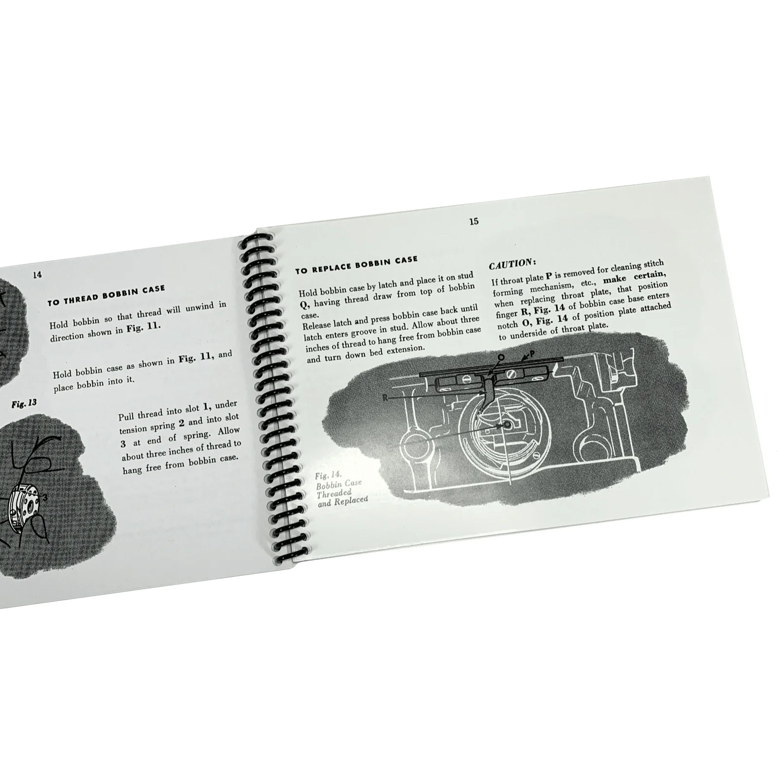 New Singer 301 301A Sewing Machine Instruction Manual Coil Bound - Image 5