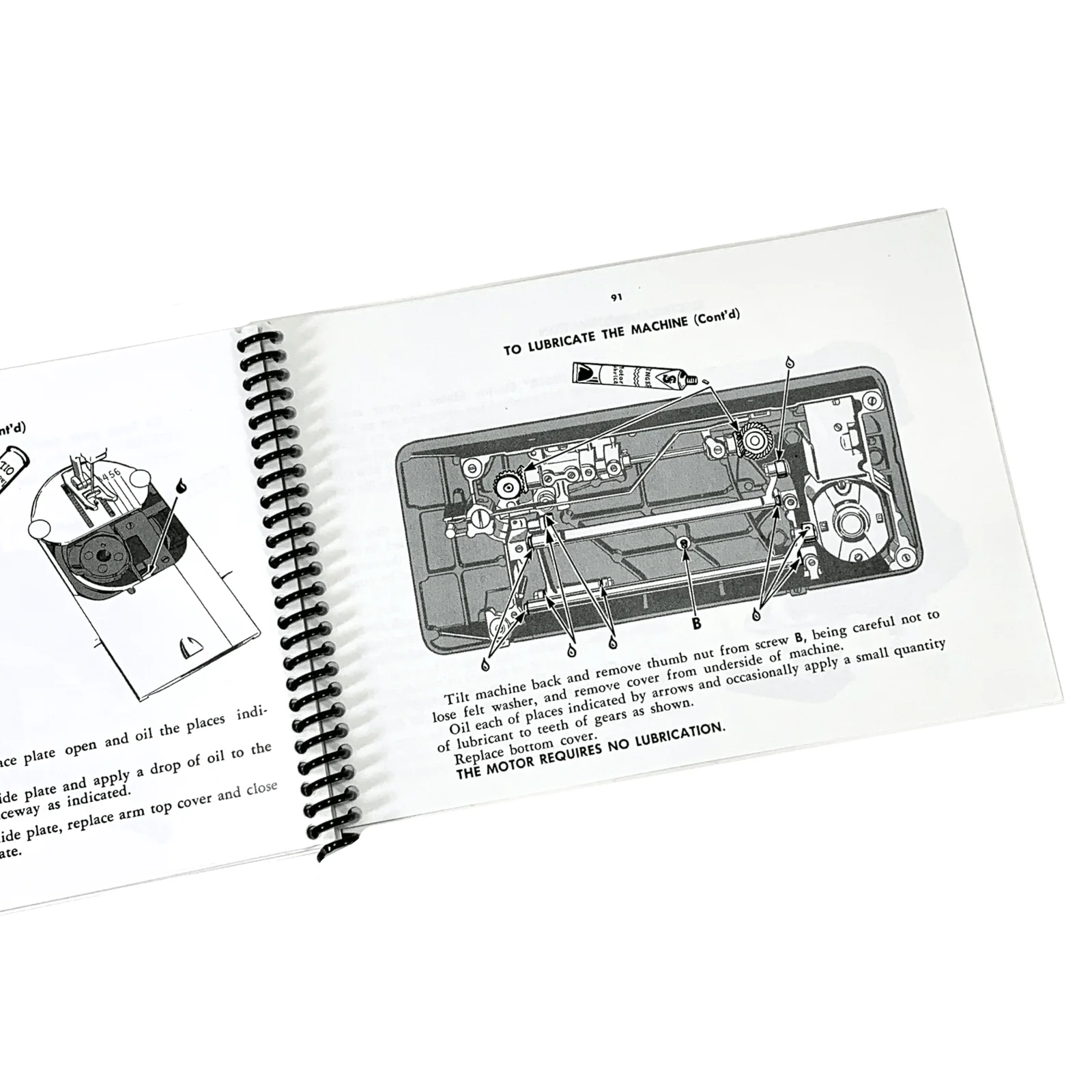New Singer 500 500A Rocketeer Sewing Machine Instruction Manual Coil Bound - Image 6