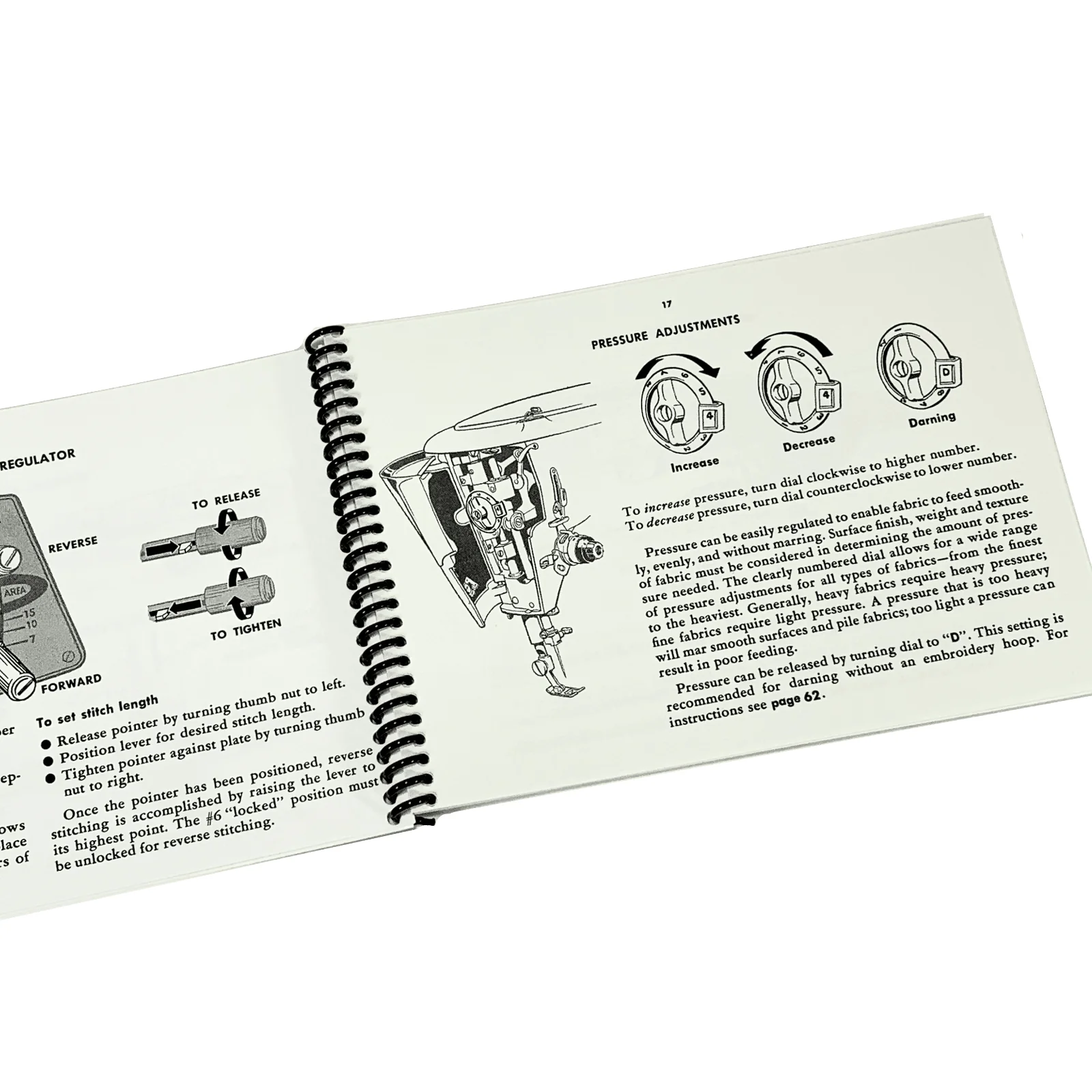 New Singer 503 503A Rocketeer Sewing Machine Instruction Manual Coil Bound - Image 3