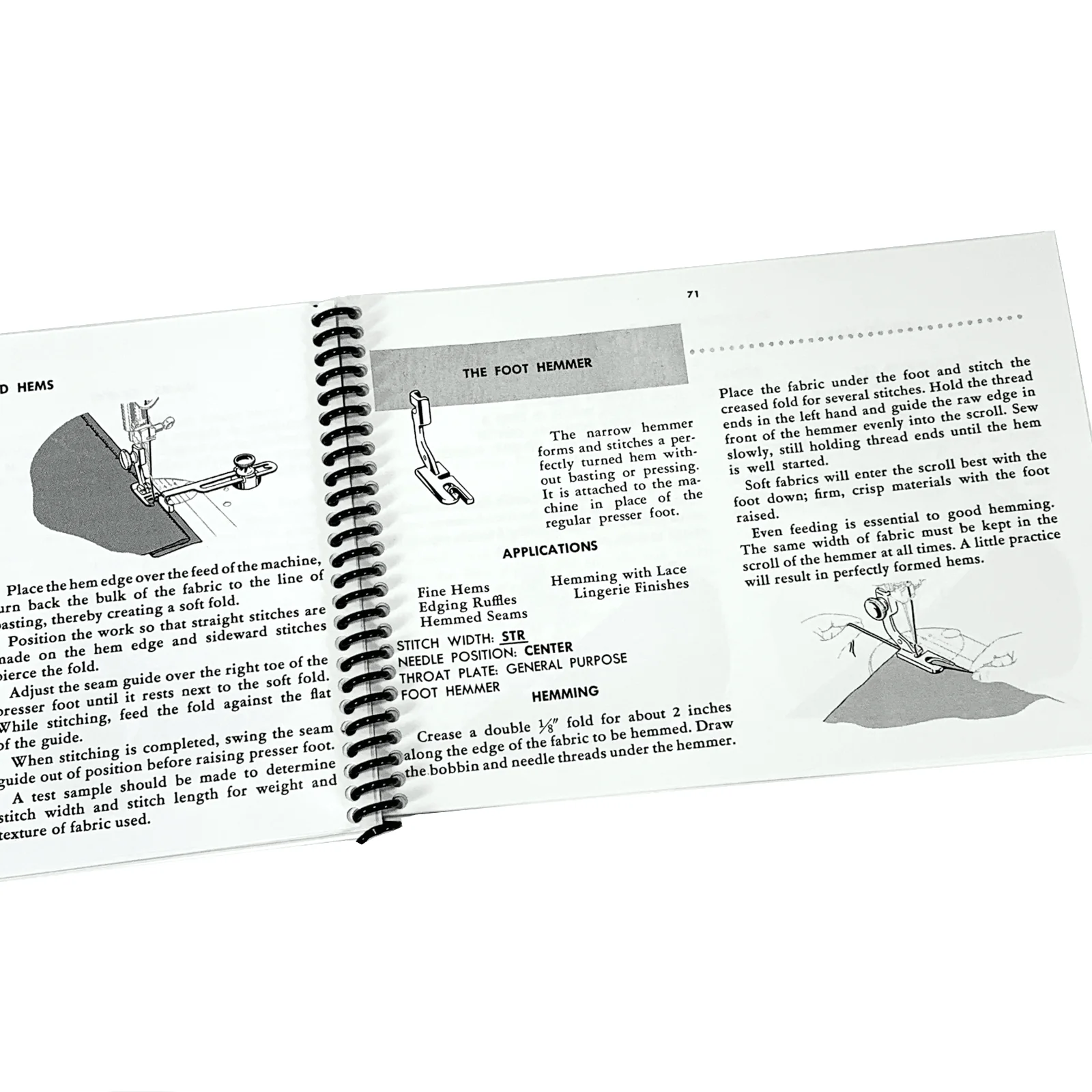 New Singer 503 503A Rocketeer Sewing Machine Instruction Manual Coil Bound - Image 6