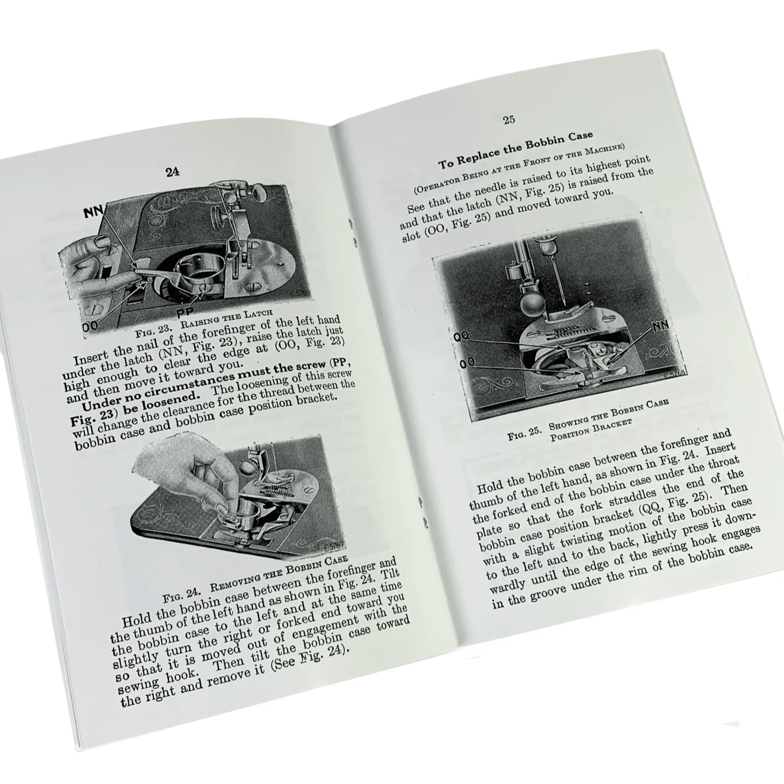 New Singer 99 Sewing Machine w Knee Lever Instruction Manual Orig or Lrg Format Available - Image 5