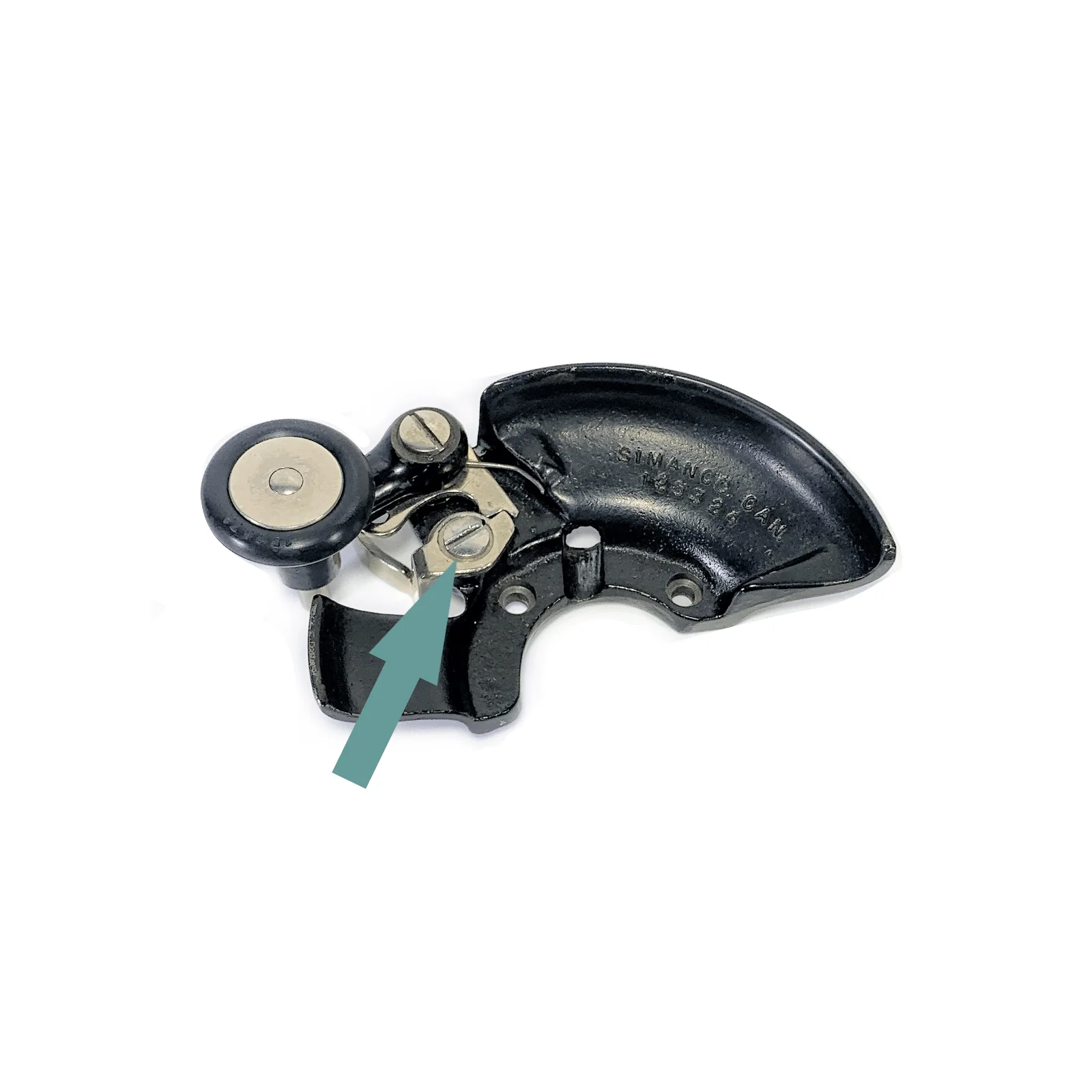 New Singer 99K 15 201 306 Sewing Machine Bobbin Winder Release Spring 125462 - Image 3