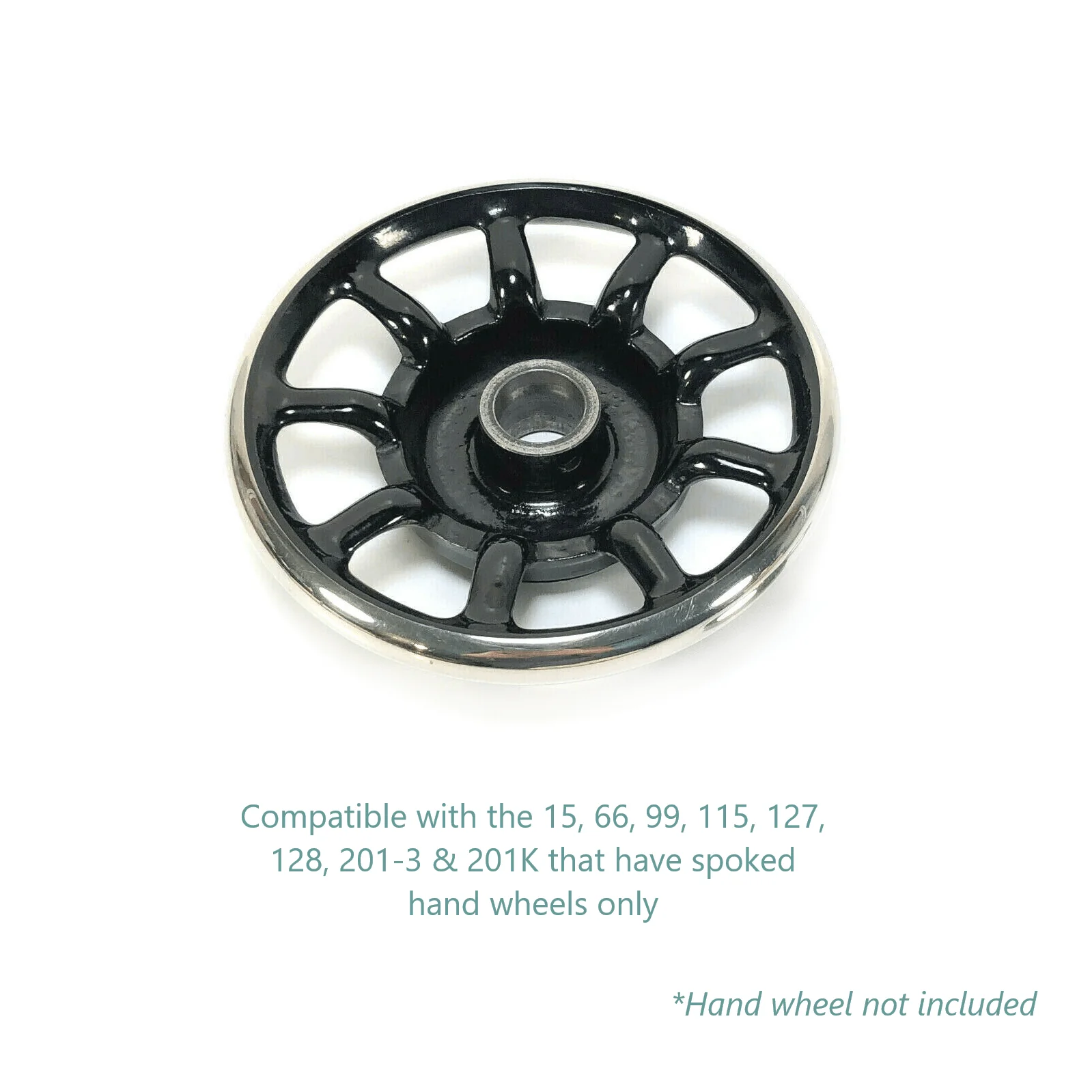 New Singer Sewing Machine 13 3/4" V Belt 193066 for 15 66 99 127 128 w SPOKED Wheel - Image 2