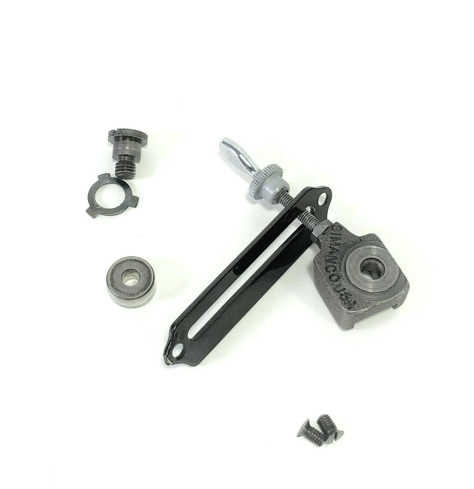 Rare Singer 221 Featherweight Sewing Machine Blackside Stitch Length Regulator Assembly - Image 4