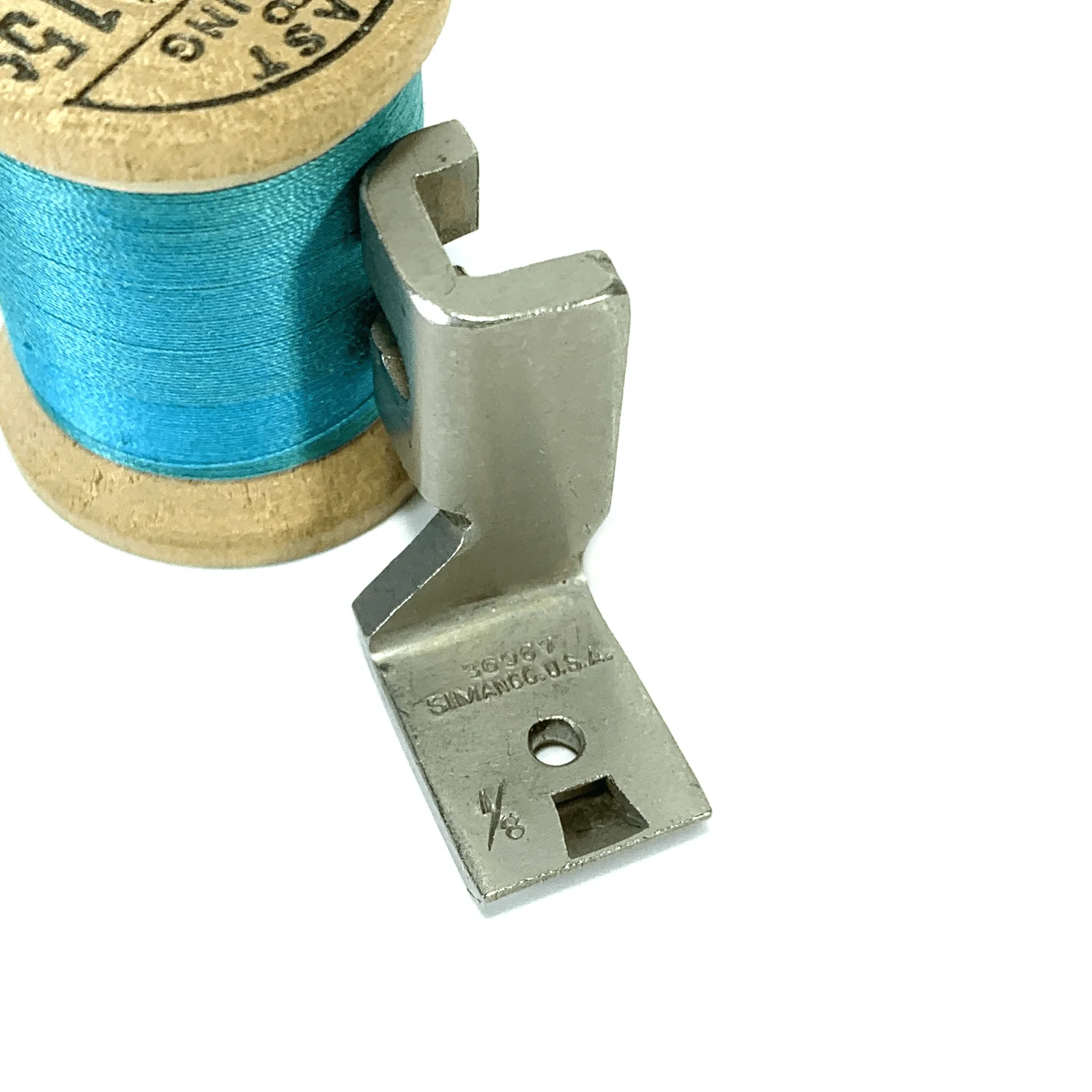 Rare Singer Sewing Machine Low Shank 1/8" Braider Braiding Foot Simanco 36067 - Image 2