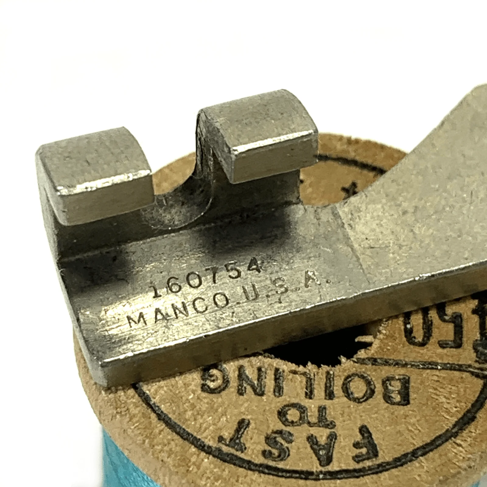 Rare Singer Sewing Machine Slant Shank 1/8" Braider Foot Simanco 160754 301 401 403 500 - Image 3