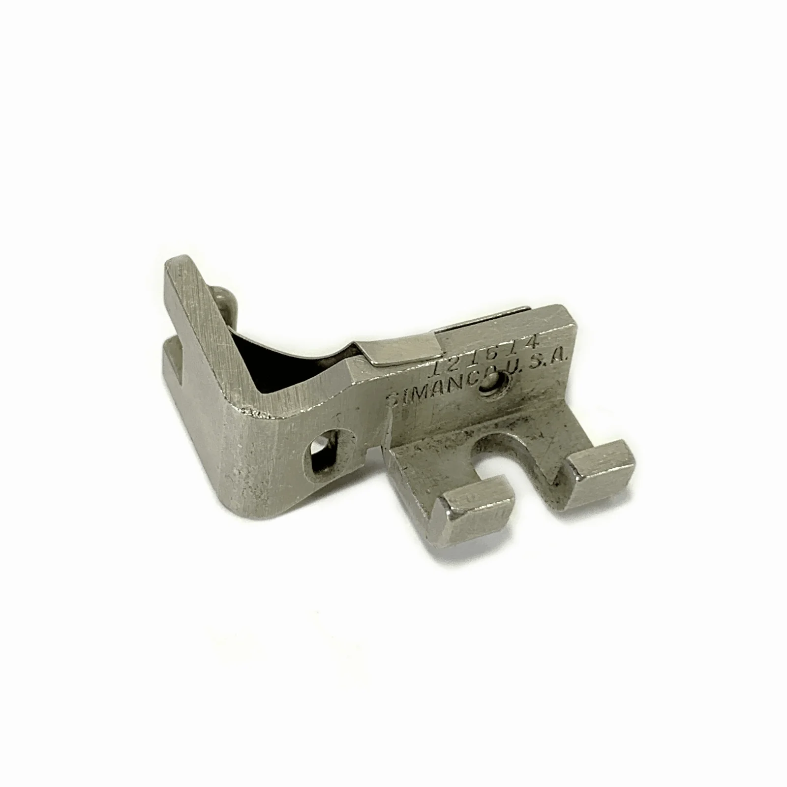 Scarce Singer Sewing Machine Low Shank 5/32" Blind Stitch Braider Foot Simanco 121614 - Image 3