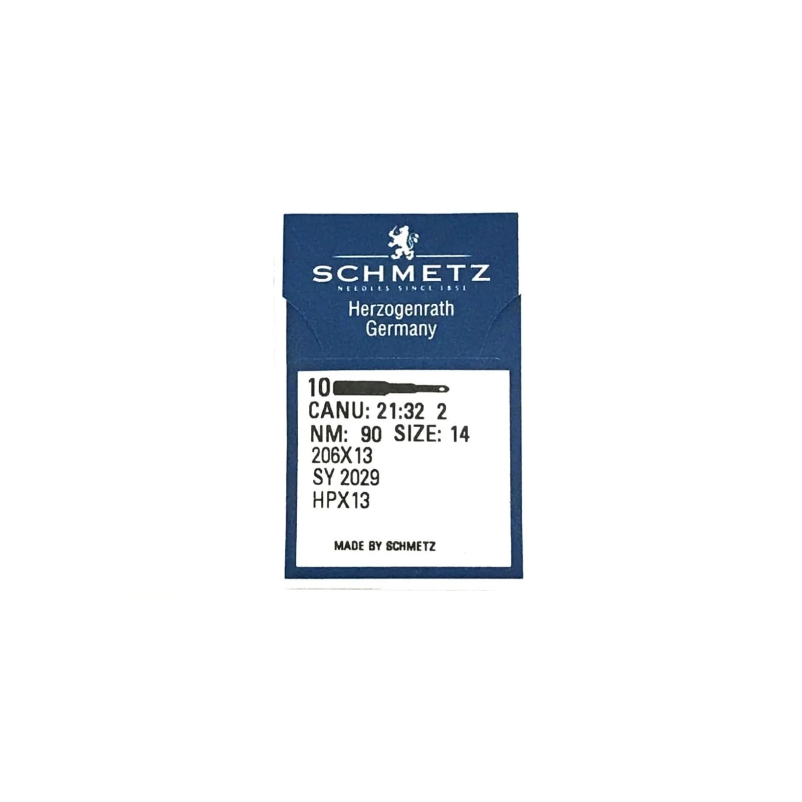 Schmetz 206x13 Sewing Machine Needles for Singer 206 306 319 320 10 Pack - Image 3