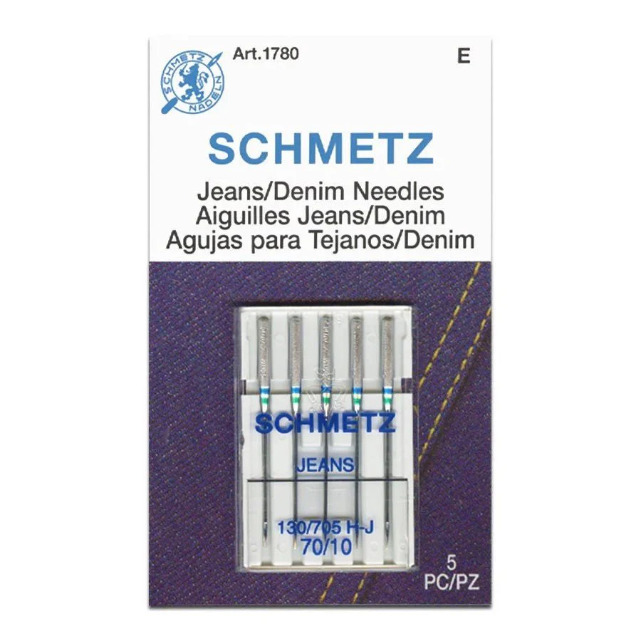 Schmetz Jeans Denim Sewing Machine Needles 5 Pack - Choice of Size - Image 4