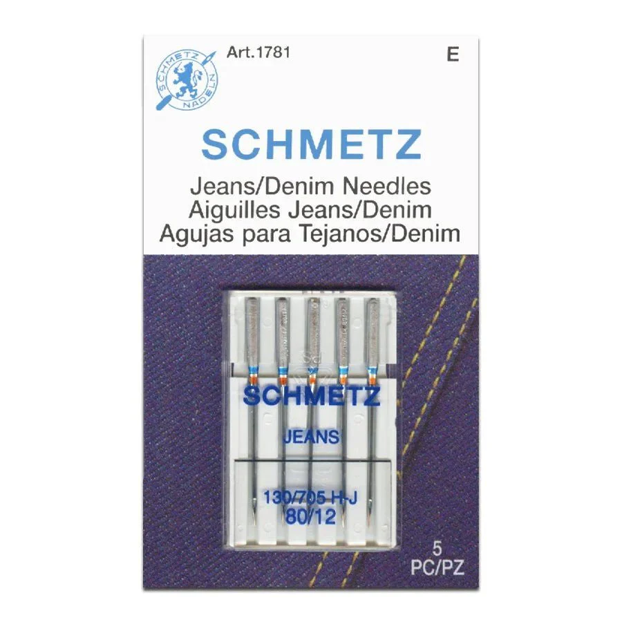 Schmetz Jeans Denim Sewing Machine Needles 5 Pack - Choice of Size - Image 5