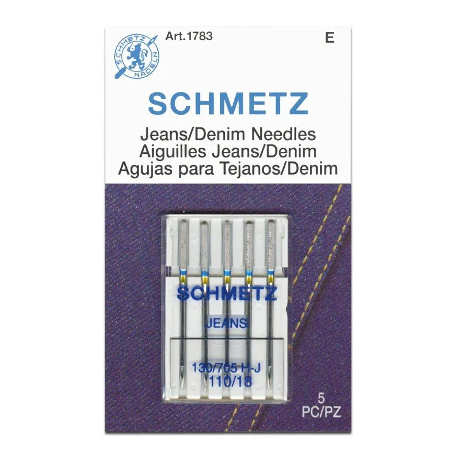 Schmetz Jeans Denim Sewing Machine Needles 5 Pack - Choice of Size - Image 8