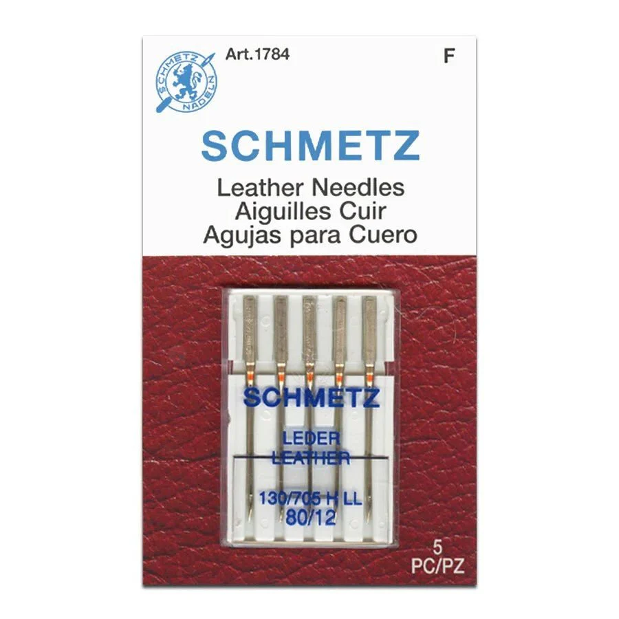 Schmetz Leather Sewing Machine Needles 5 Pack - Choice of Size - Image 5
