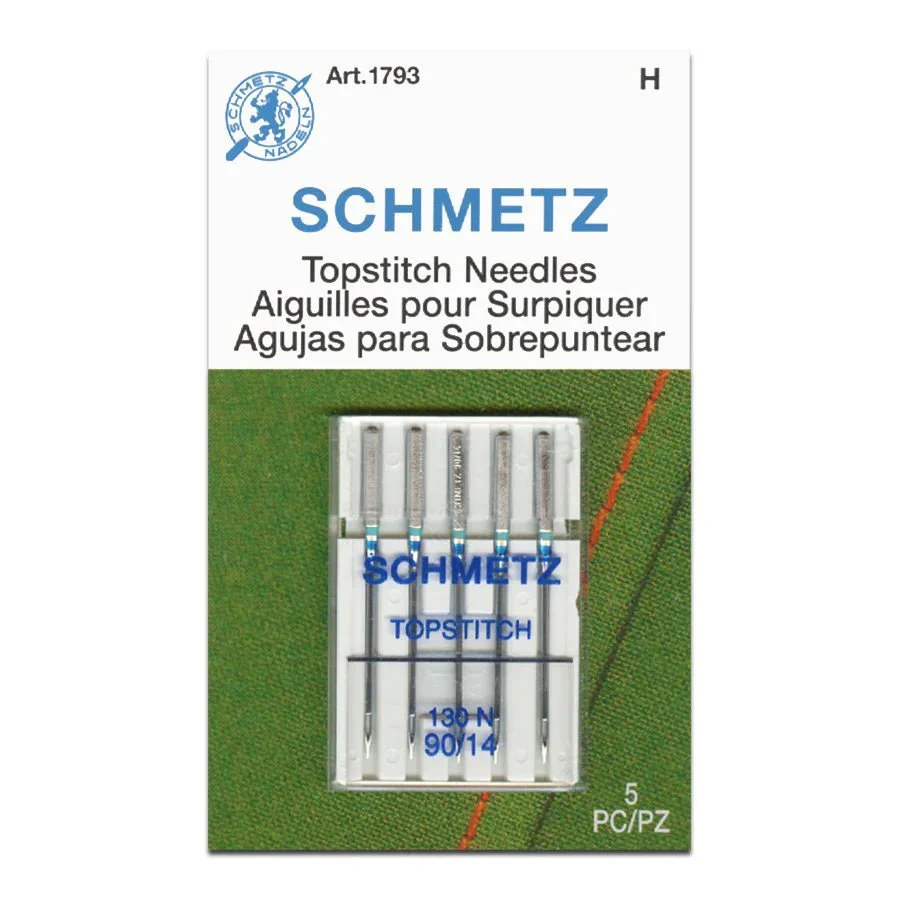 Schmetz Topstitch Sewing Machine Needles 5 Pack - Choice of Size - Image 4