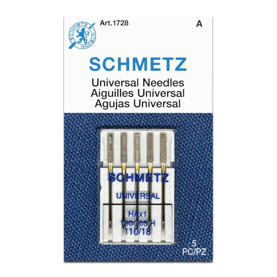 Schmetz Universal Sewing Machine Needles 5 Pack - Choice of Size - Image 9