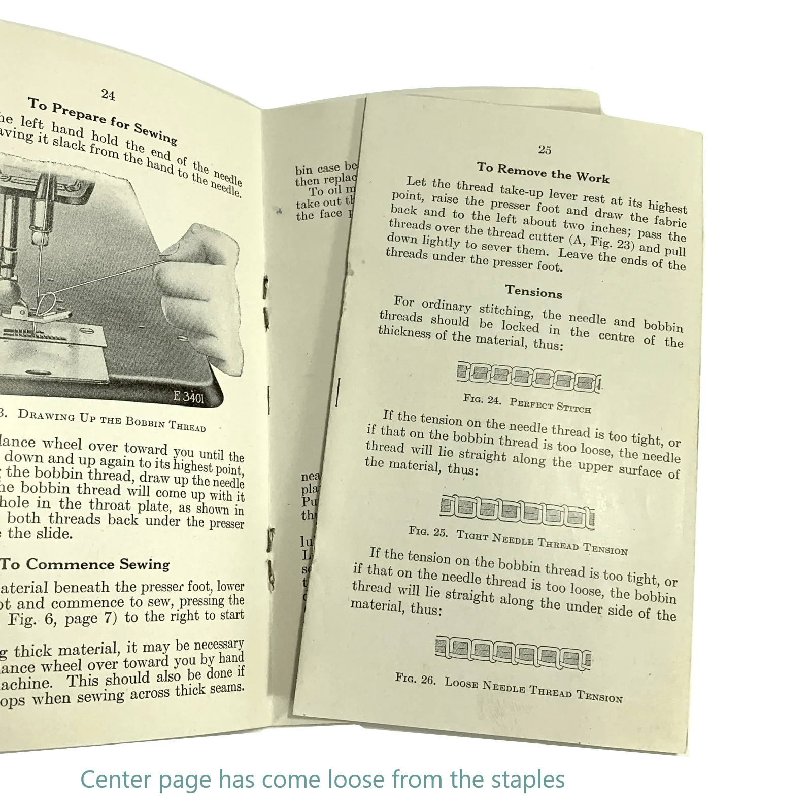 Singer 101-3 101-11 Sewing Machine Instruction Manual Vintage Original 1929 - Image 3