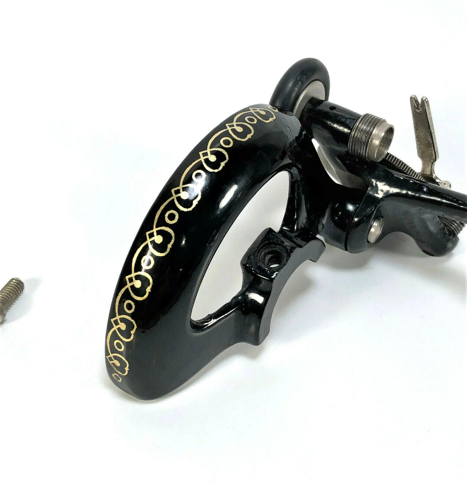 Singer 127 128 Sewing Machine Bobbin Winder Belt Guard Assembly Simanco 55511 - Image 3