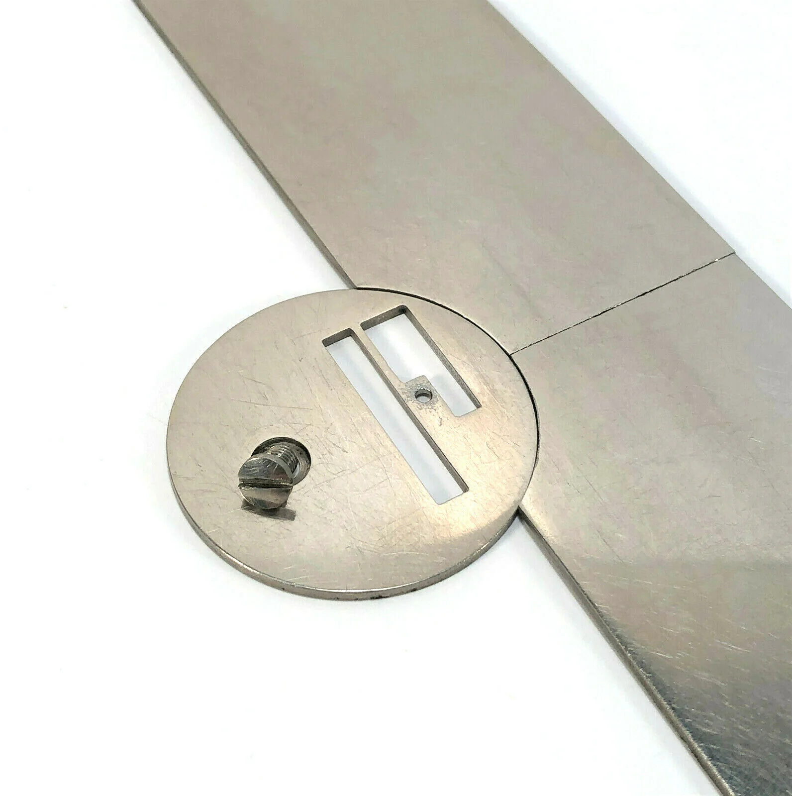 Singer 127 Sewing Machine Front Rear Slide and Throat Plate Set Simanco 55503 55504 8323 - Image 2