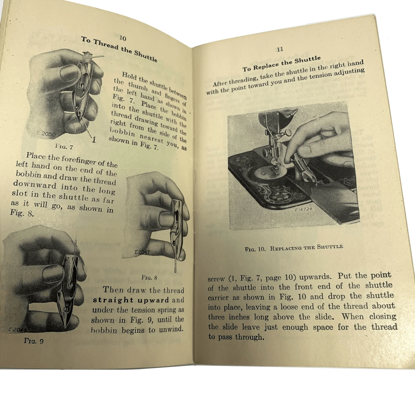 Singer 128-13 Sewing Machine Instruction Manual Vintage Original 1939 - Image 3