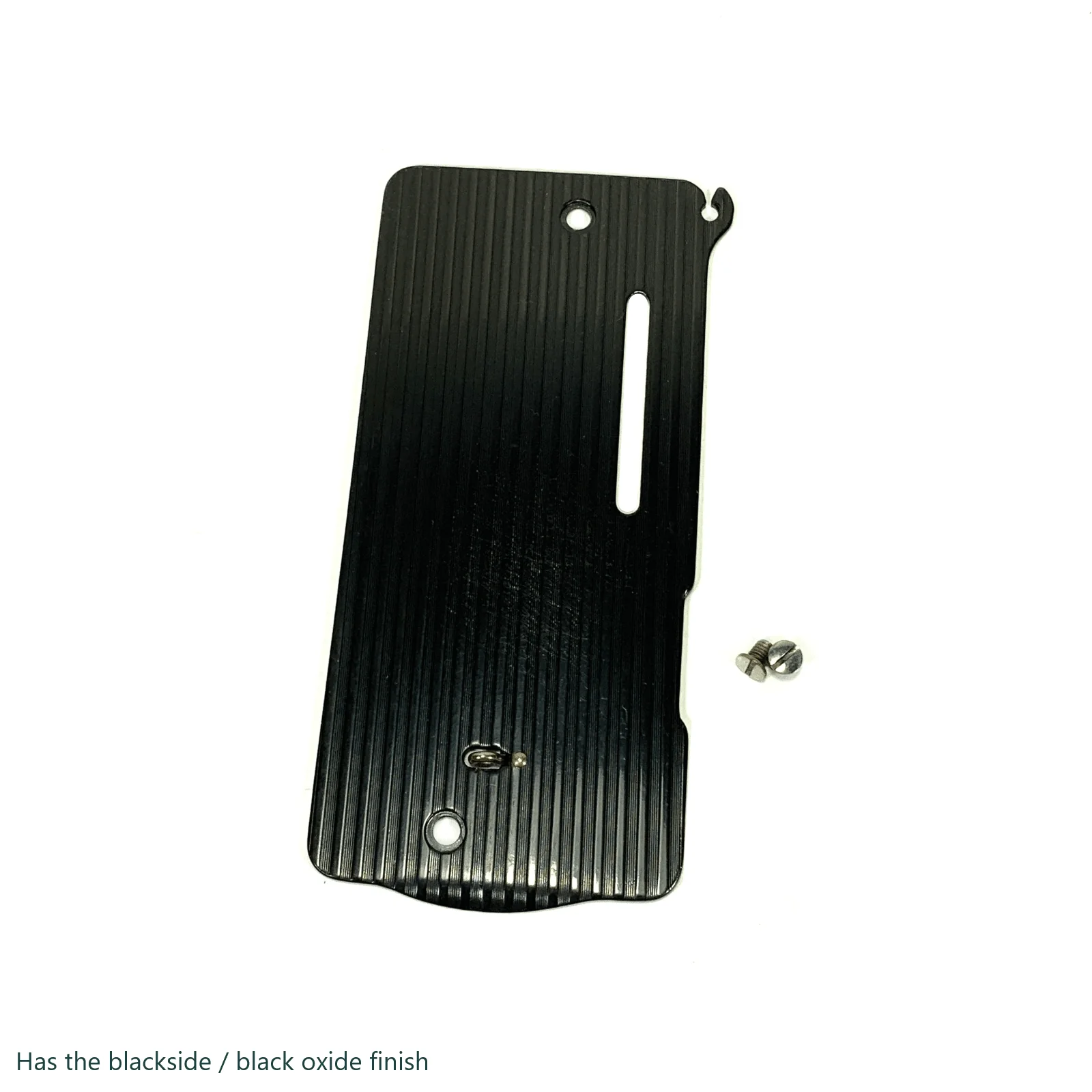 Singer 128 Sewing Machine Striated Side Face Plate in Blackside Simanco 54529 B - Image 2