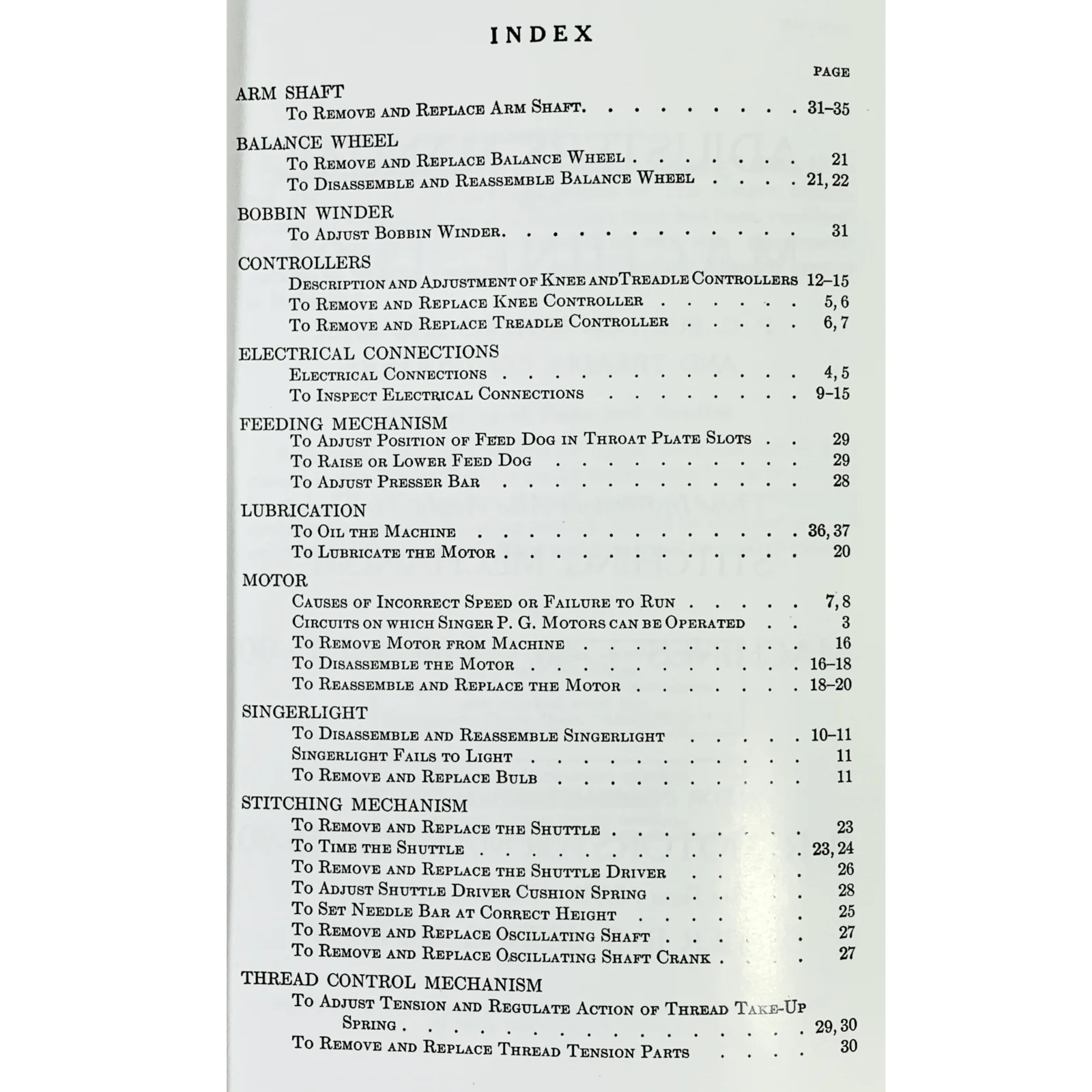Singer 15-90 15-91 Sewing Machine Adjusters Service Repair Manual Coil Bound NEW - Image 3