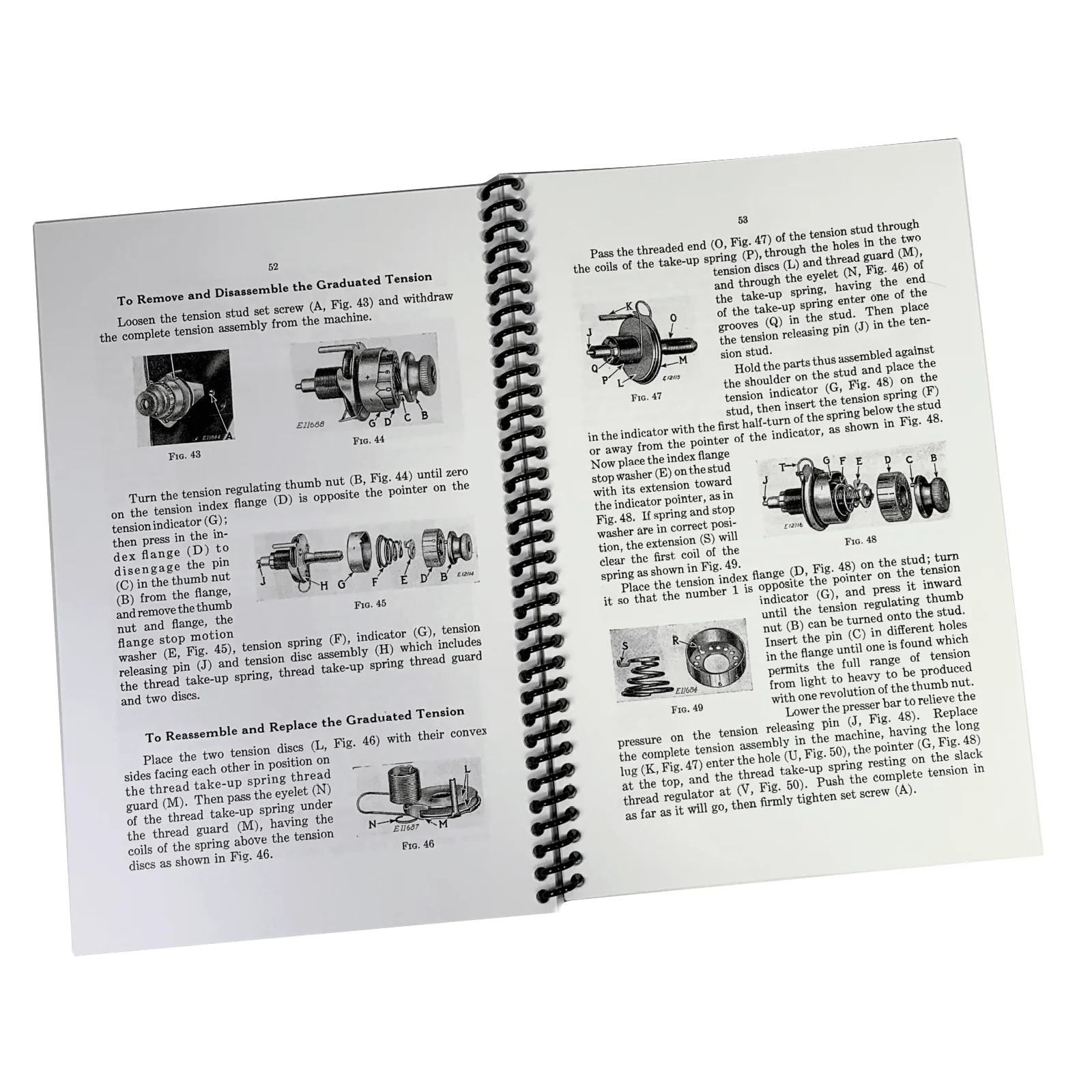 Singer 201-2 201-3 Sewing Machine Adjusters Service Repair Manual Coil Bound - Image 6