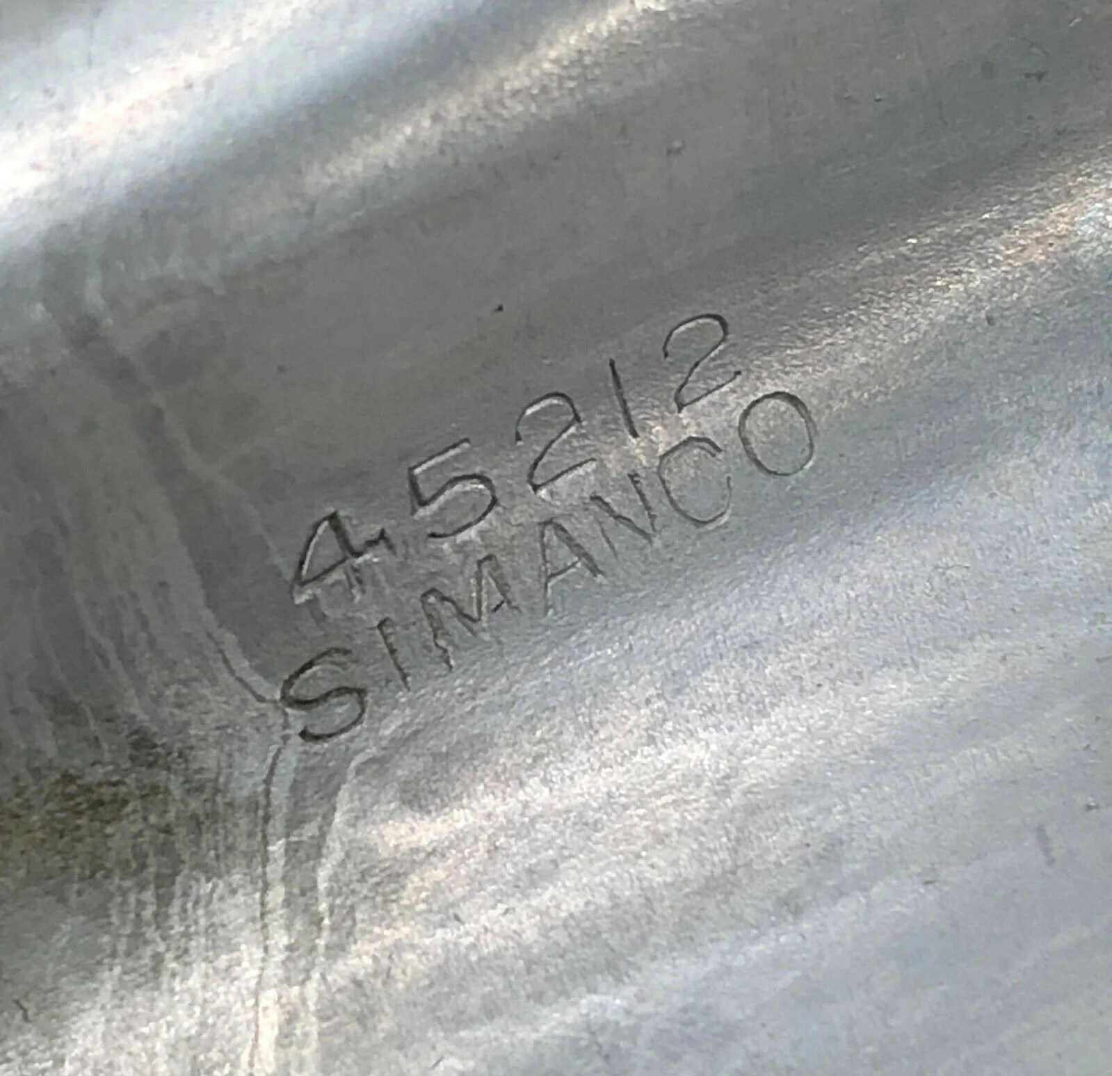 Singer 201-2 201K Sewing Machine Striated Face Plate Simanco 45212 - Image 3