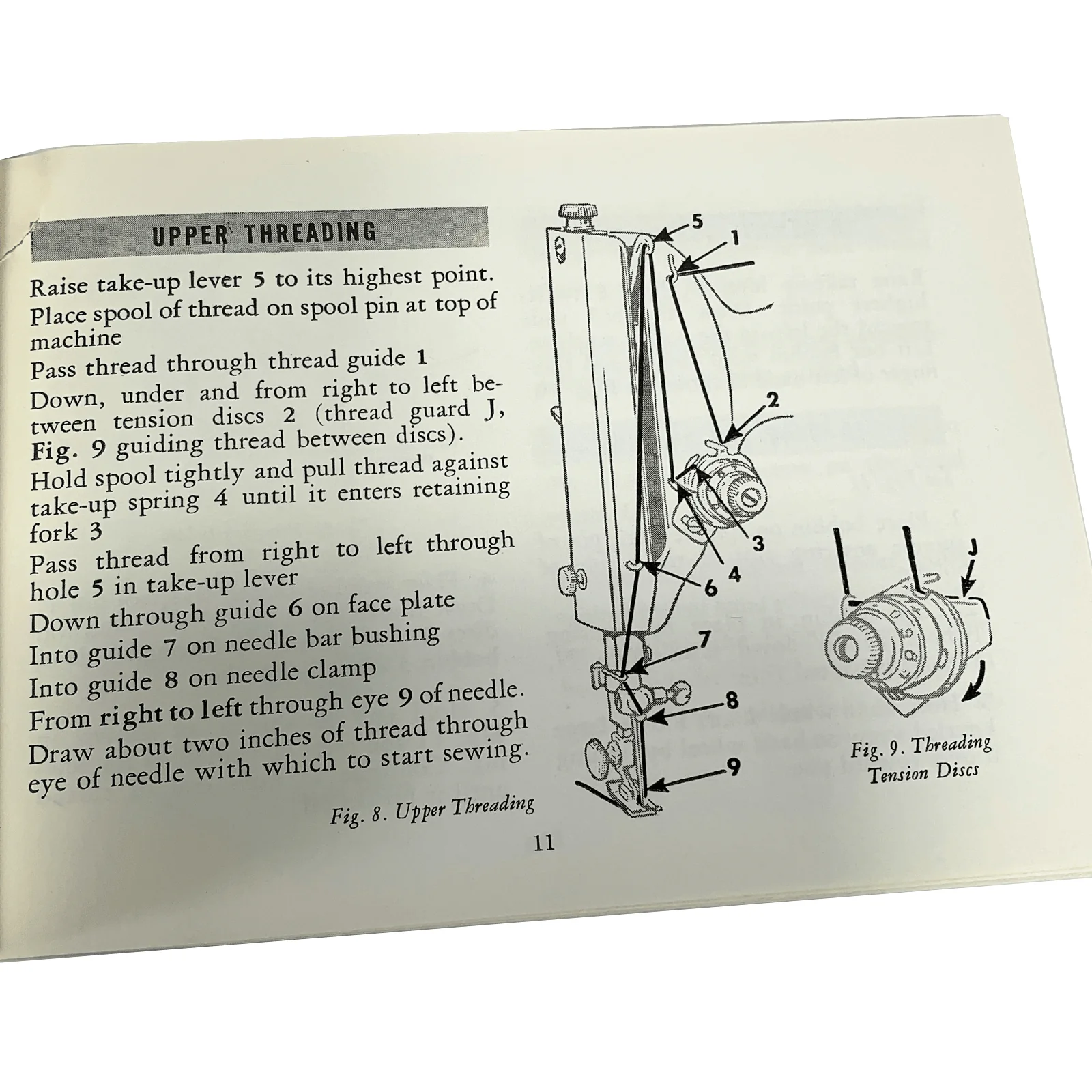 Singer 201-2 Sewing Machine Instruction Manual Vintage Original 1957 - Image 3