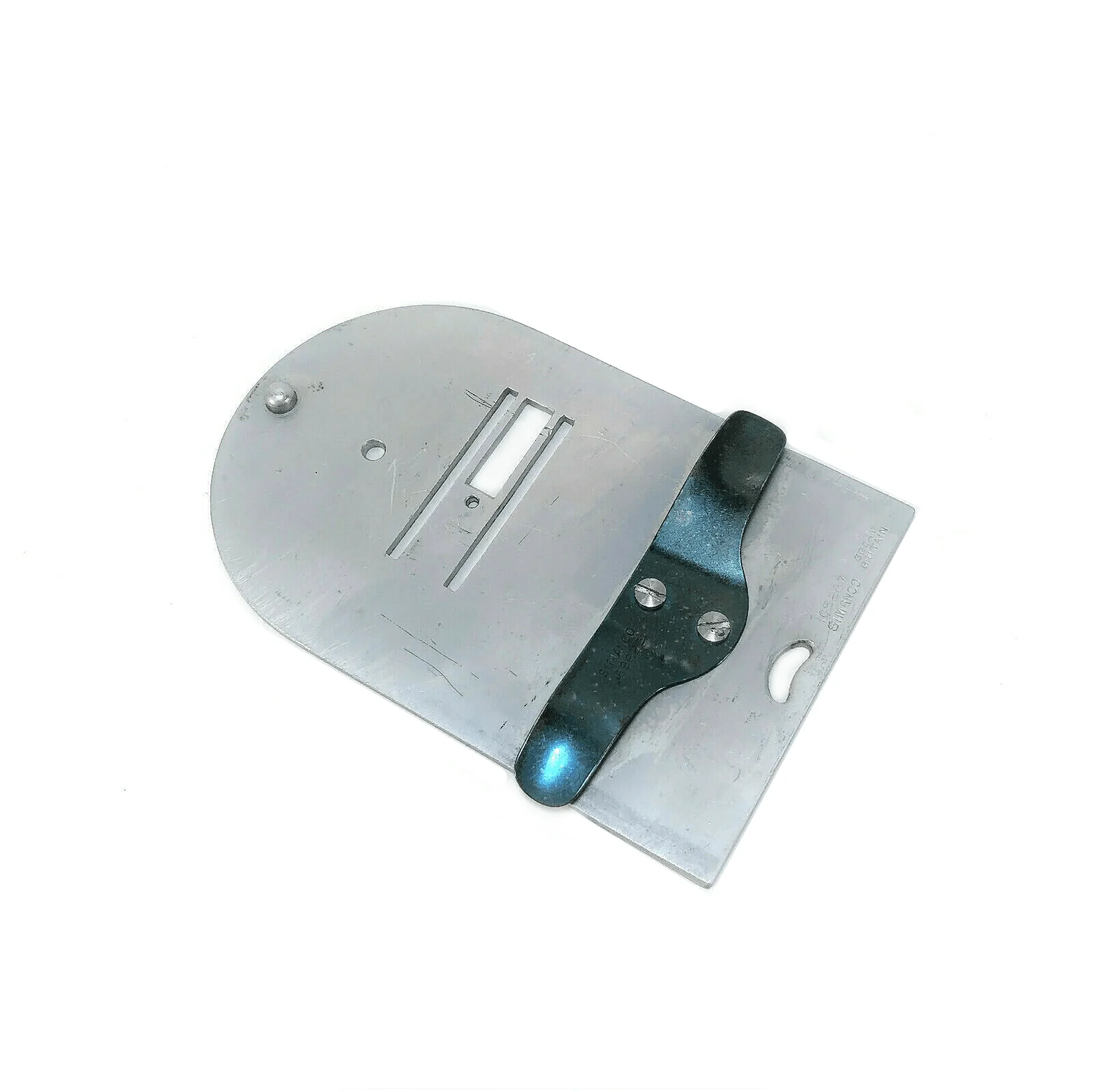 Singer 206 306 319 Sewing Machine Straight Stitch Graduated Throat Needle Plate Simanco 105267 - Image 2