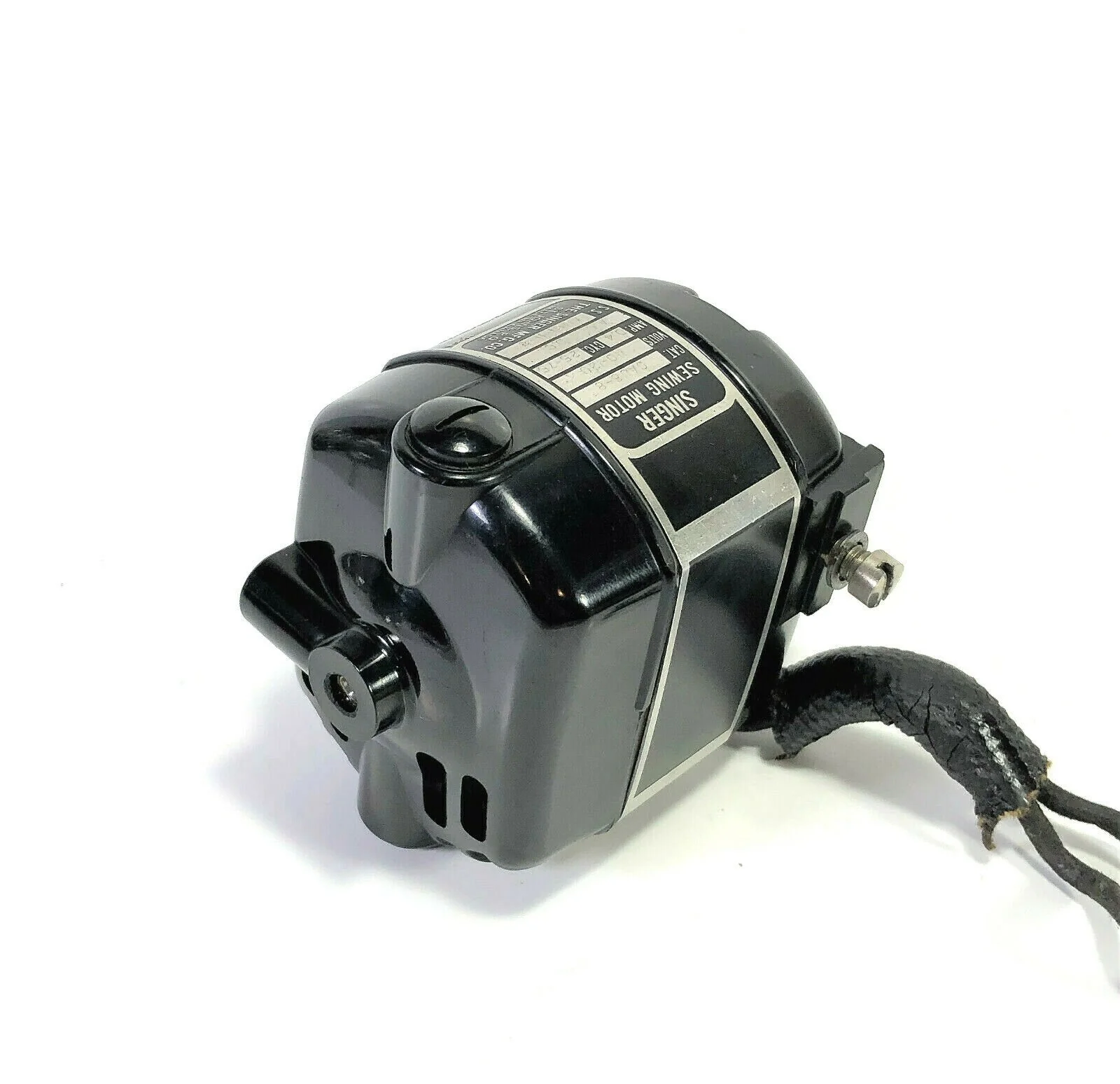 Singer 221 222K Featherweight Sewing Machine Motor Canadian Bakelite Vintage Simanco - Image 3