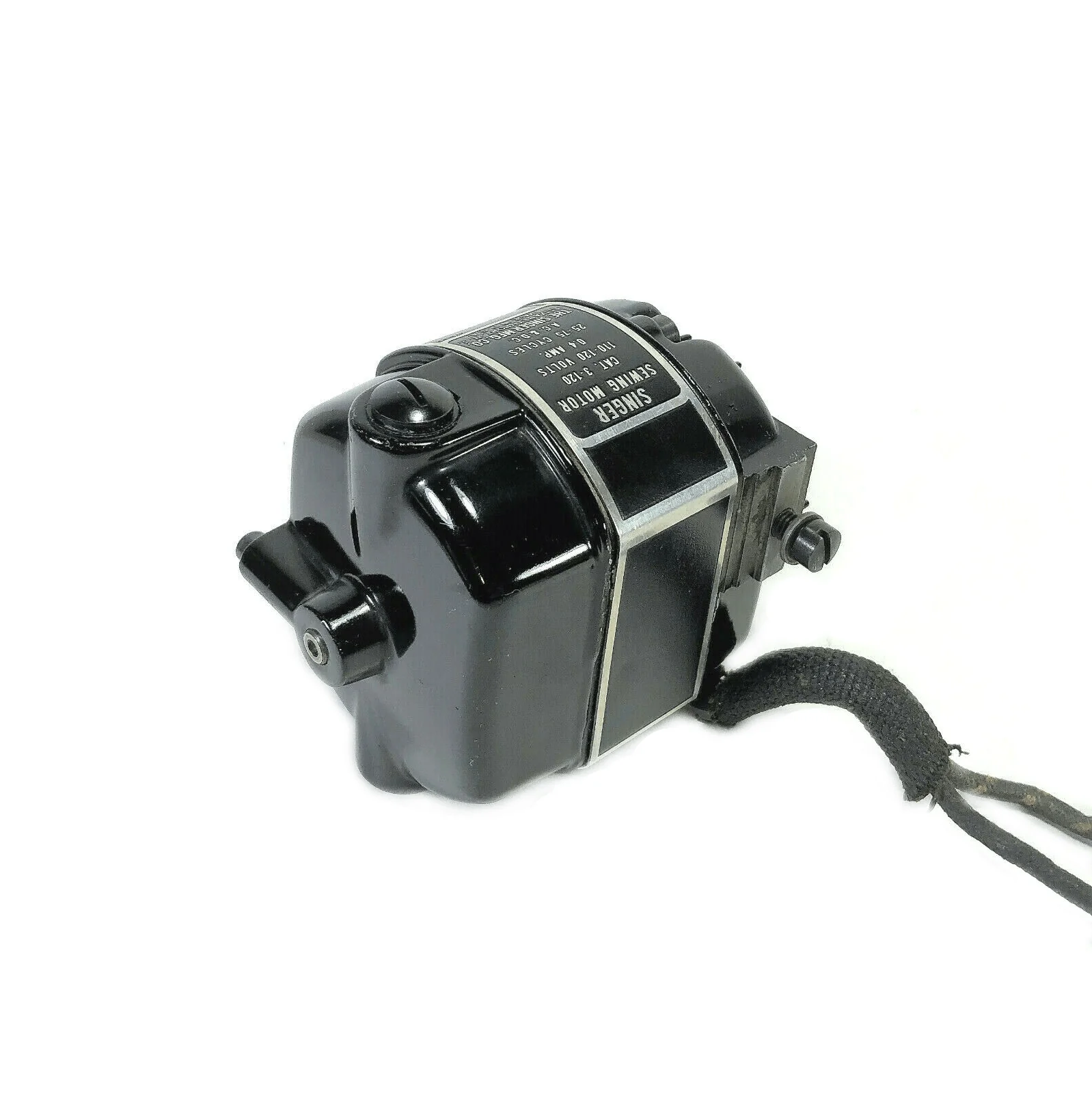 Singer 221 222K Featherweight Sewing Machine Motor Vintage Original Simanco USA CAT 3-120 - Image 4
