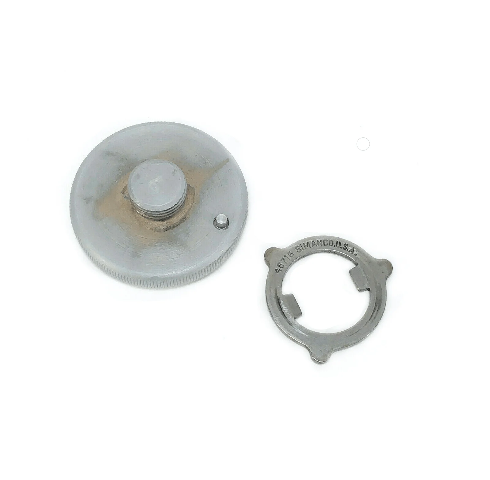 Singer 221 222K Featherweight Stop Motion Clutch Knob and Washer Simanco 51350 45716 - Image 2