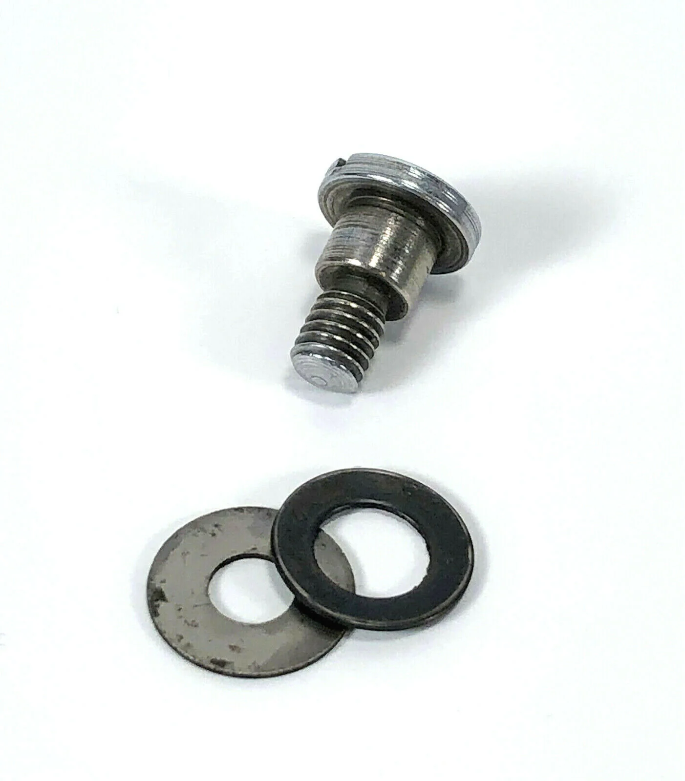 Singer 221 Featherweight Chrome Bobbin Winder Screw w Washers Simanco 51355 - Image 2
